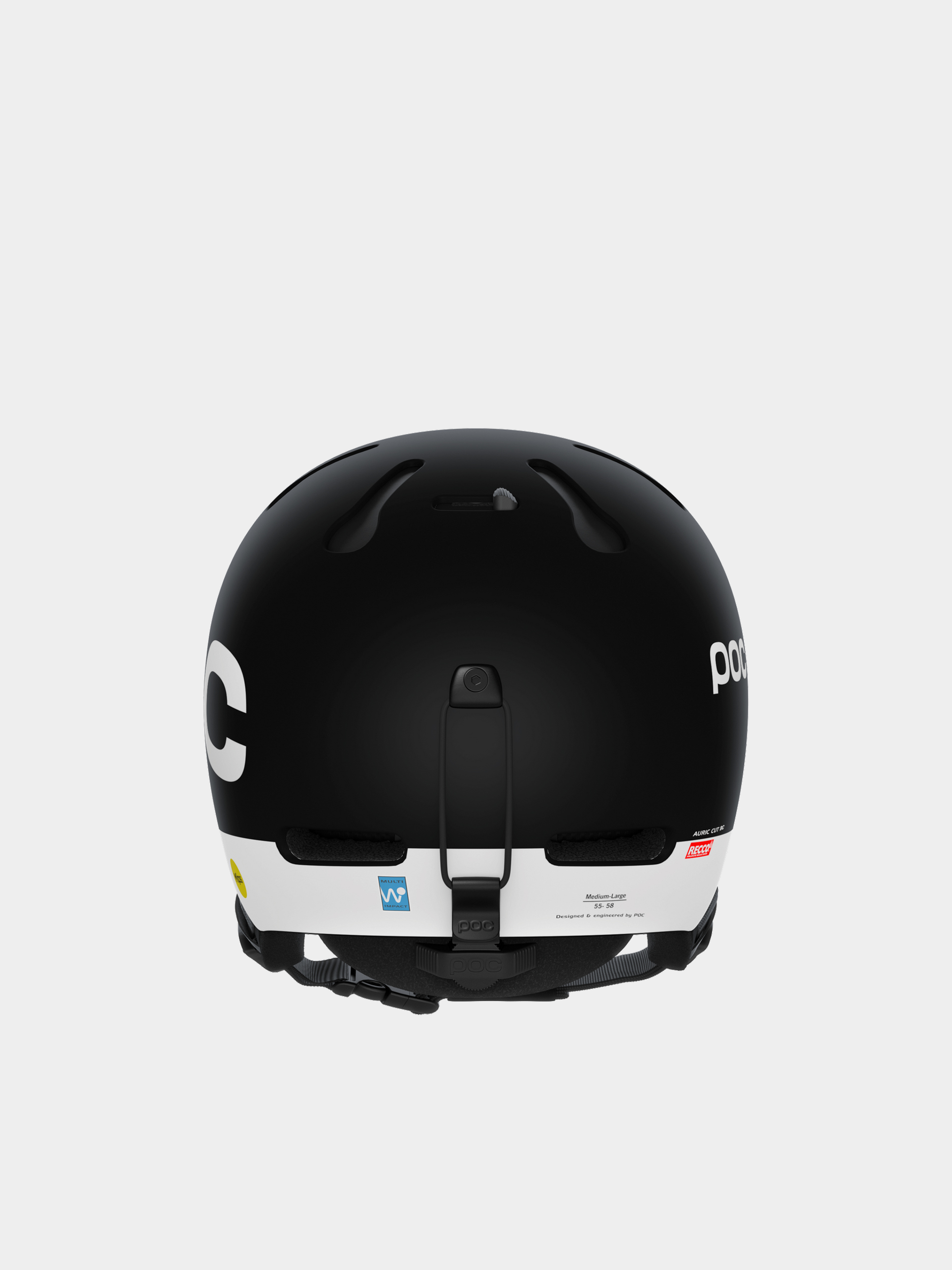 POC Helmet Auric Cut BC MIPS - black (uranium black matt)