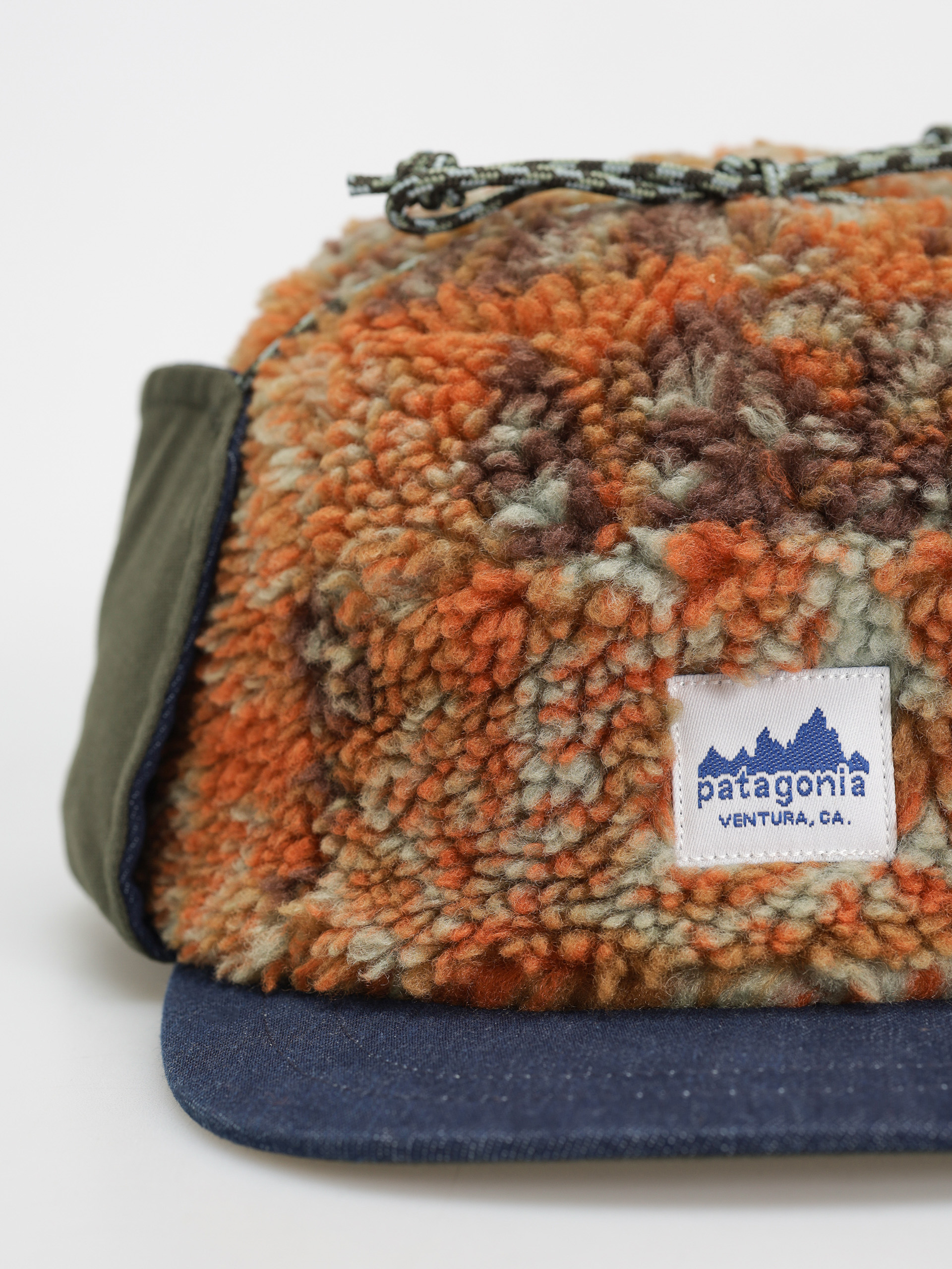 Patagonia Cap Range Earflap (sun wave raptor brown)