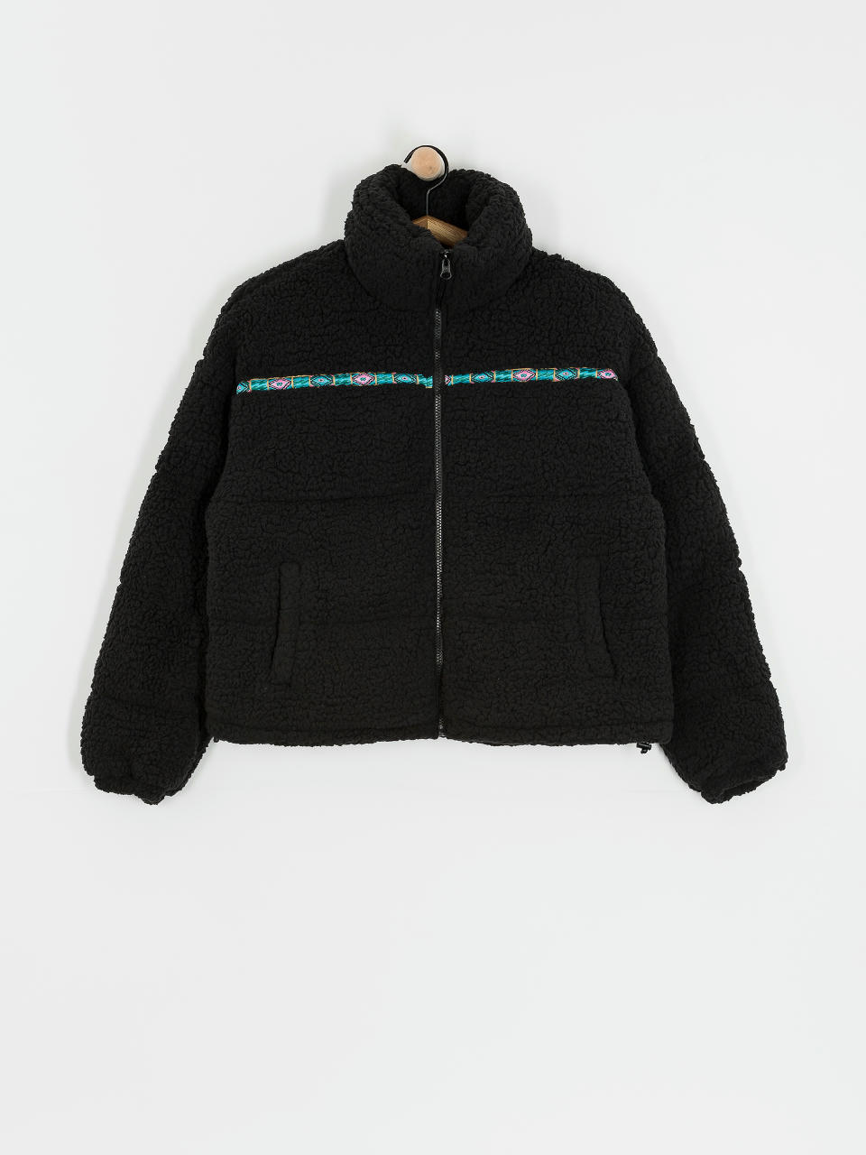 Billabong Jacket Sherpa Puffer Wmn (black sands)