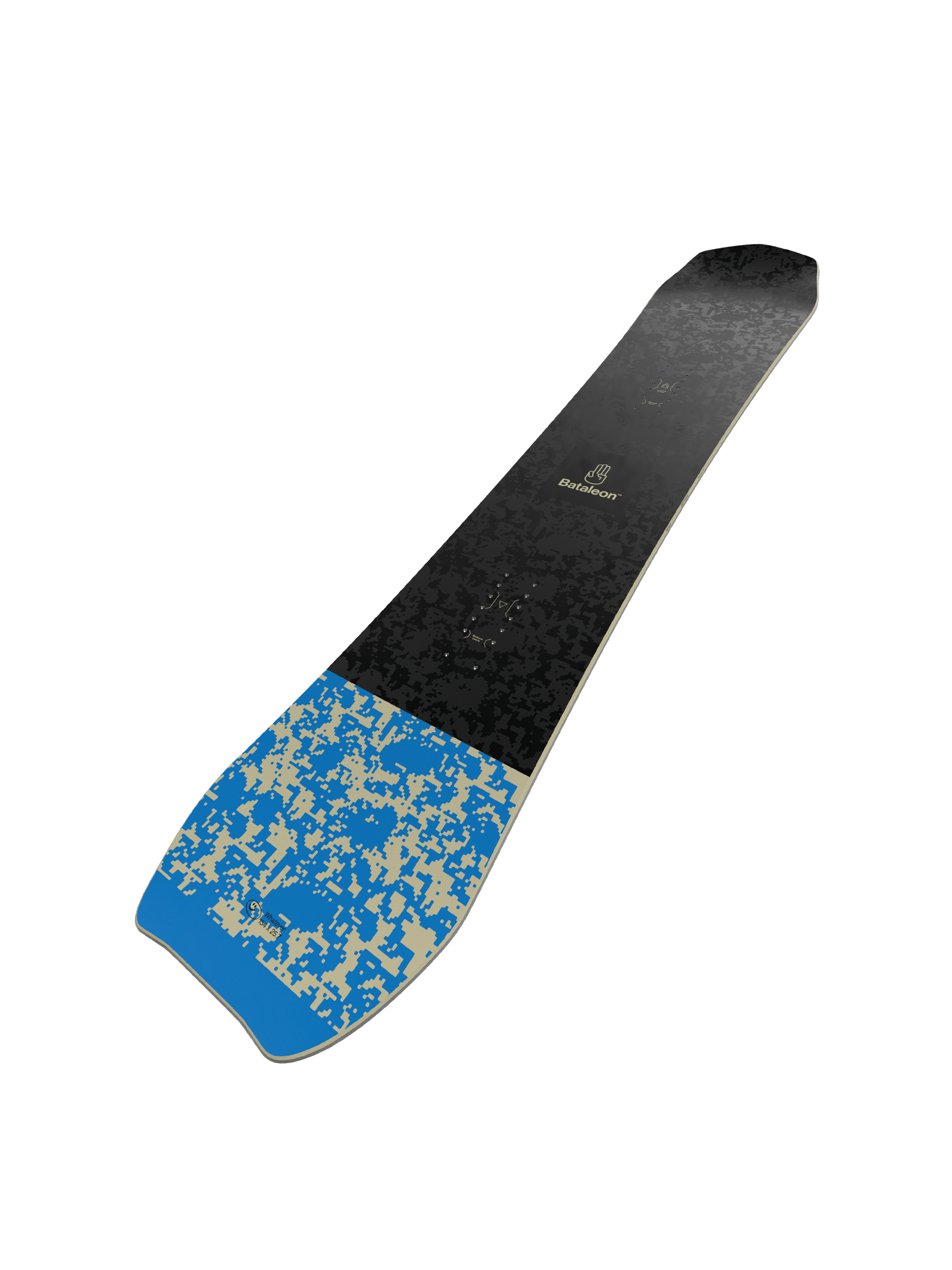 Bataleon Snowboard Whatever - Blau, Schwarz (white/black/blue)