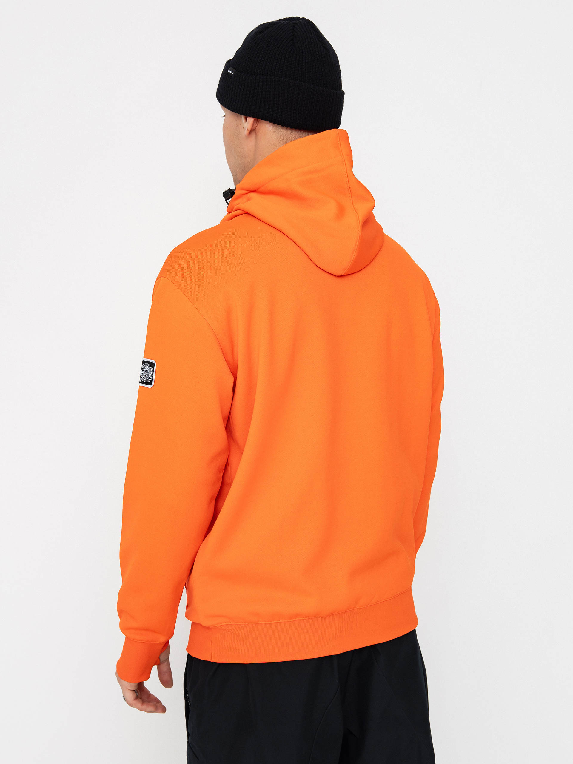 Mens Volcom Hydro Riding HD Active sweatshirt (flame red)