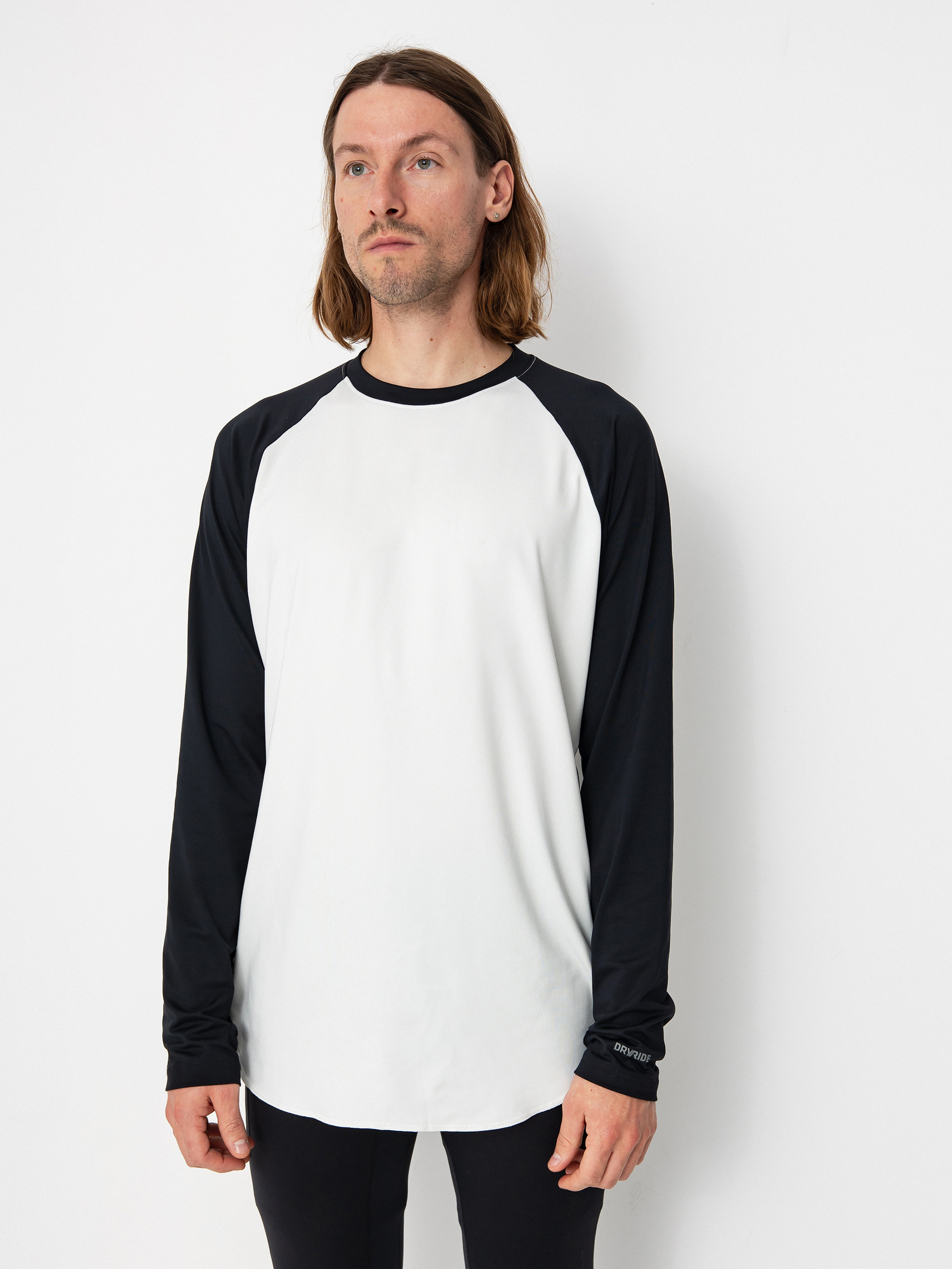 Burton Roadie Tech Midweight Crew Longsleeve (stout white/true black)