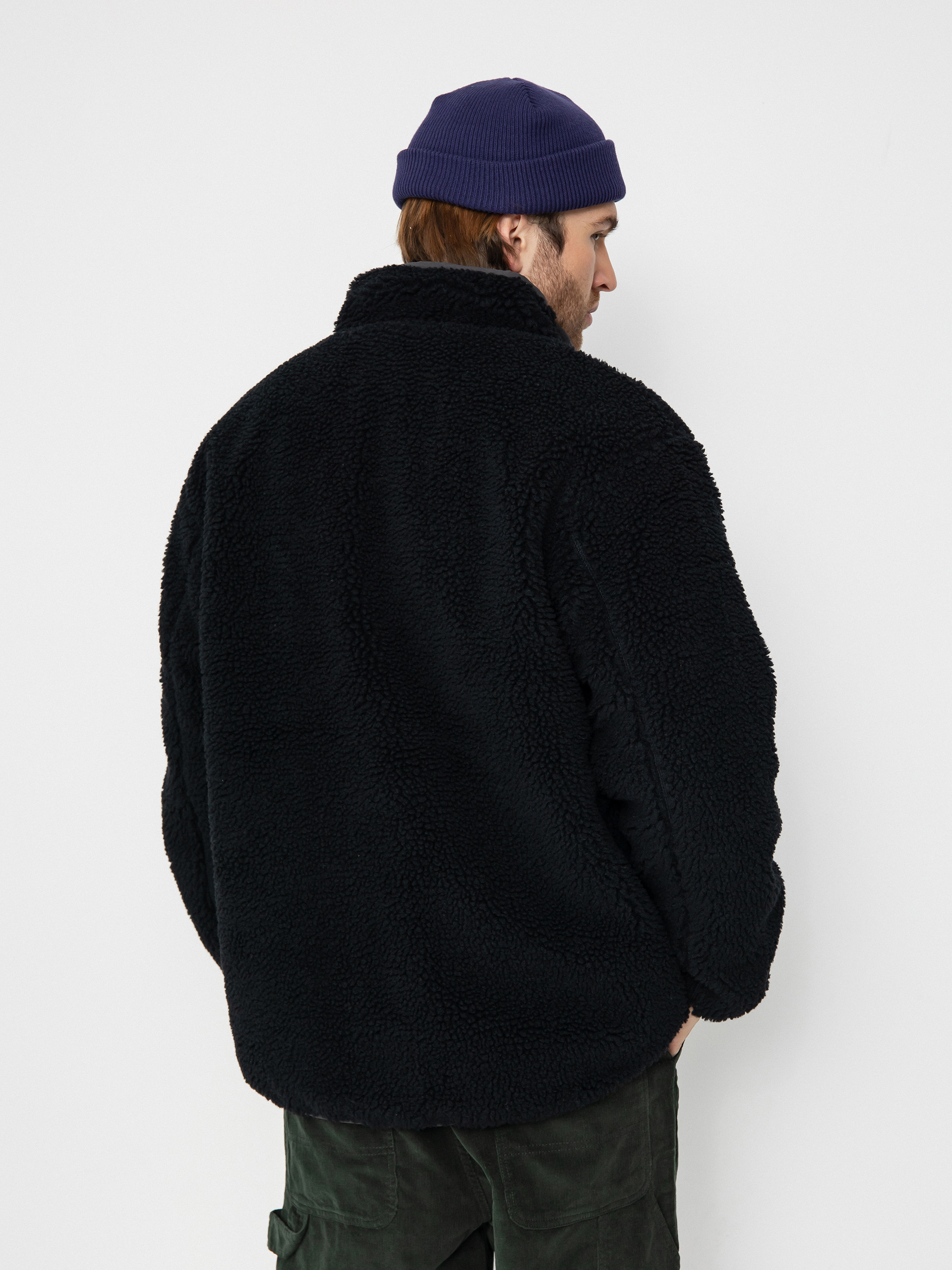 Converse Jacke Reversible Sherpa (converse black / dark matter)