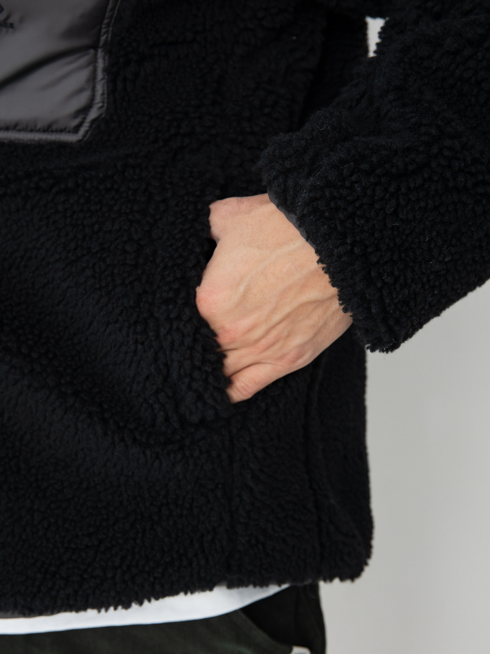 Converse Jacke Reversible Sherpa (converse black / dark matter)