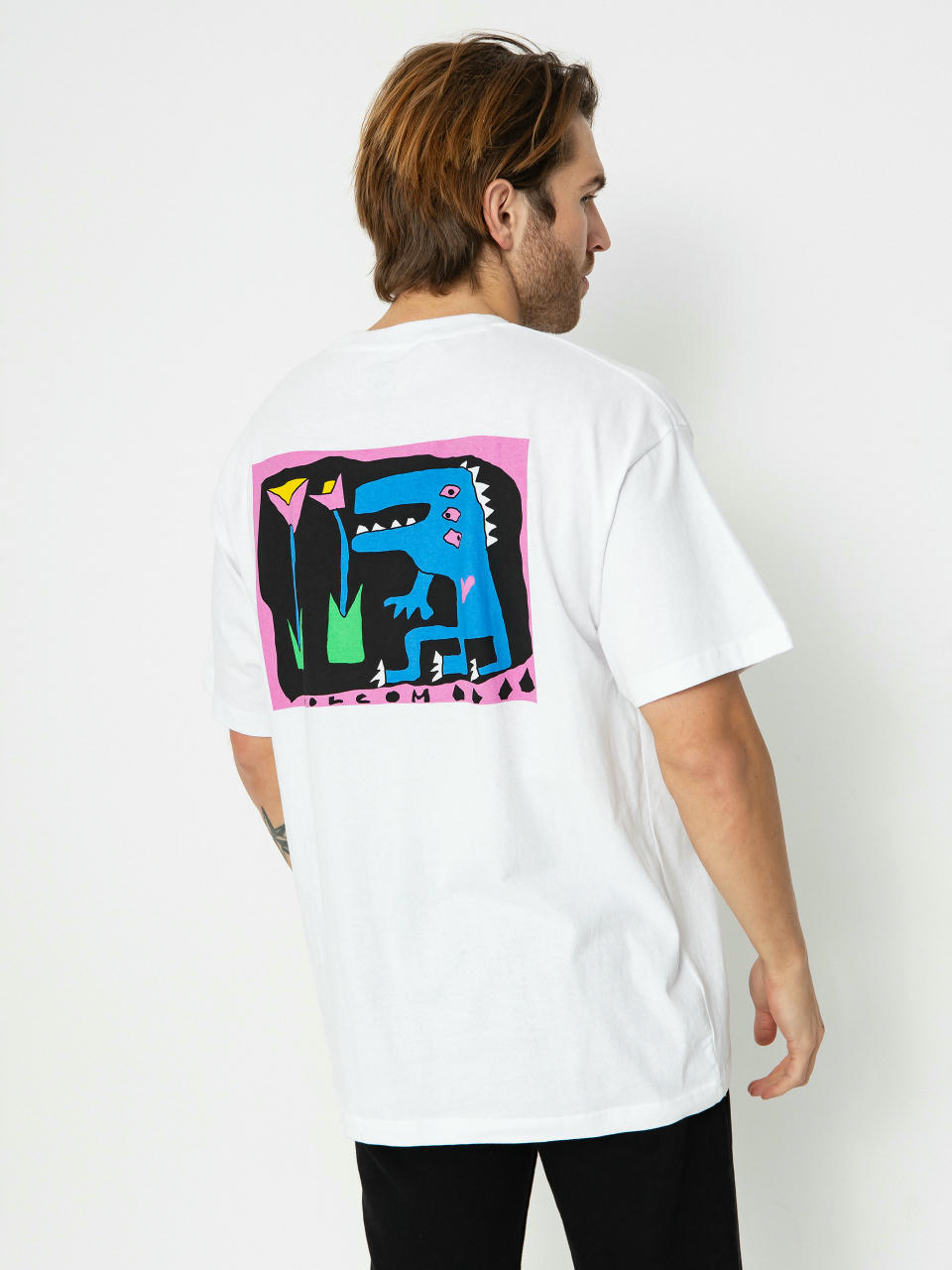 Volcom Arthur Dino Lse T-Shirt (white)