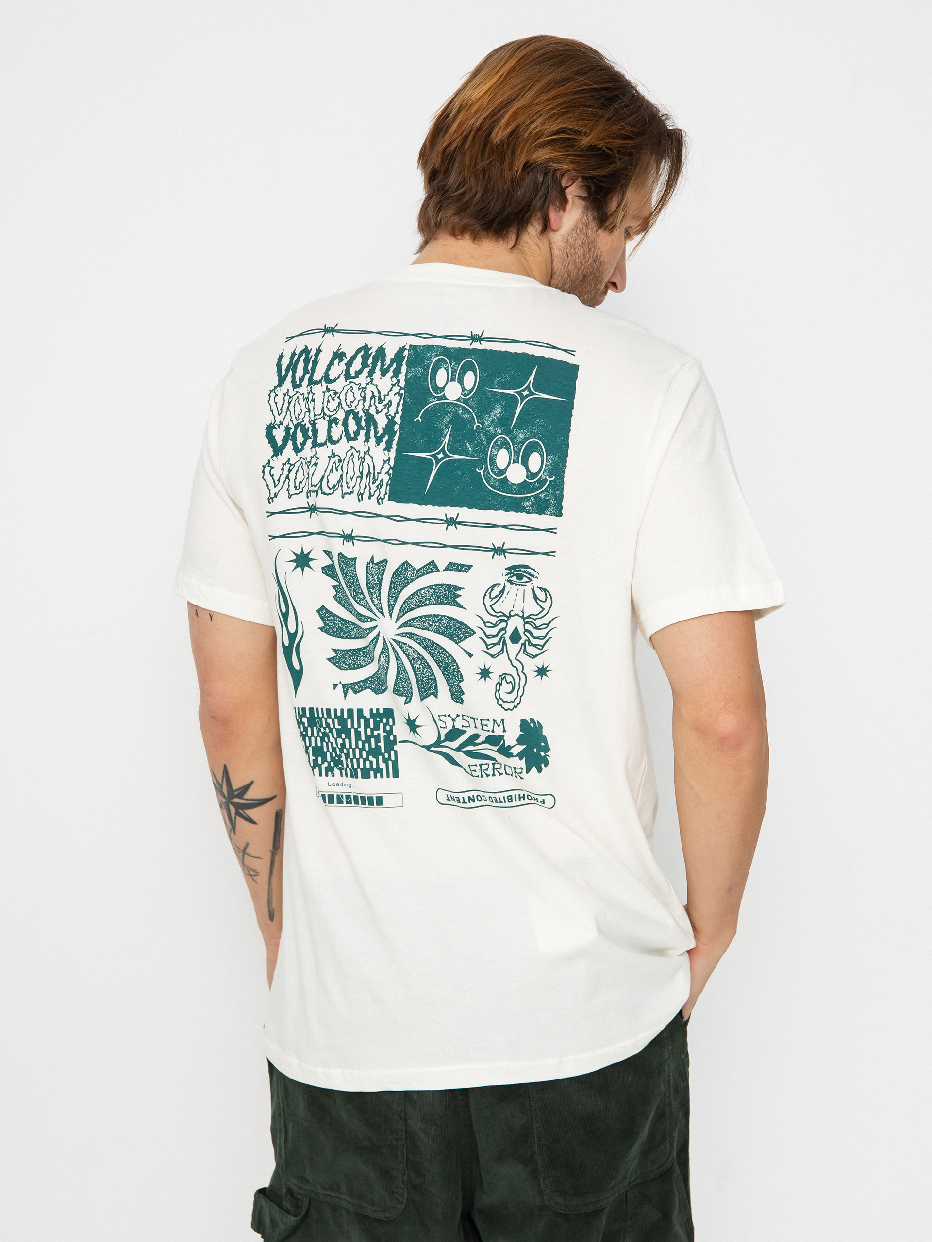 Volcom System Error T-Shirt (off white)