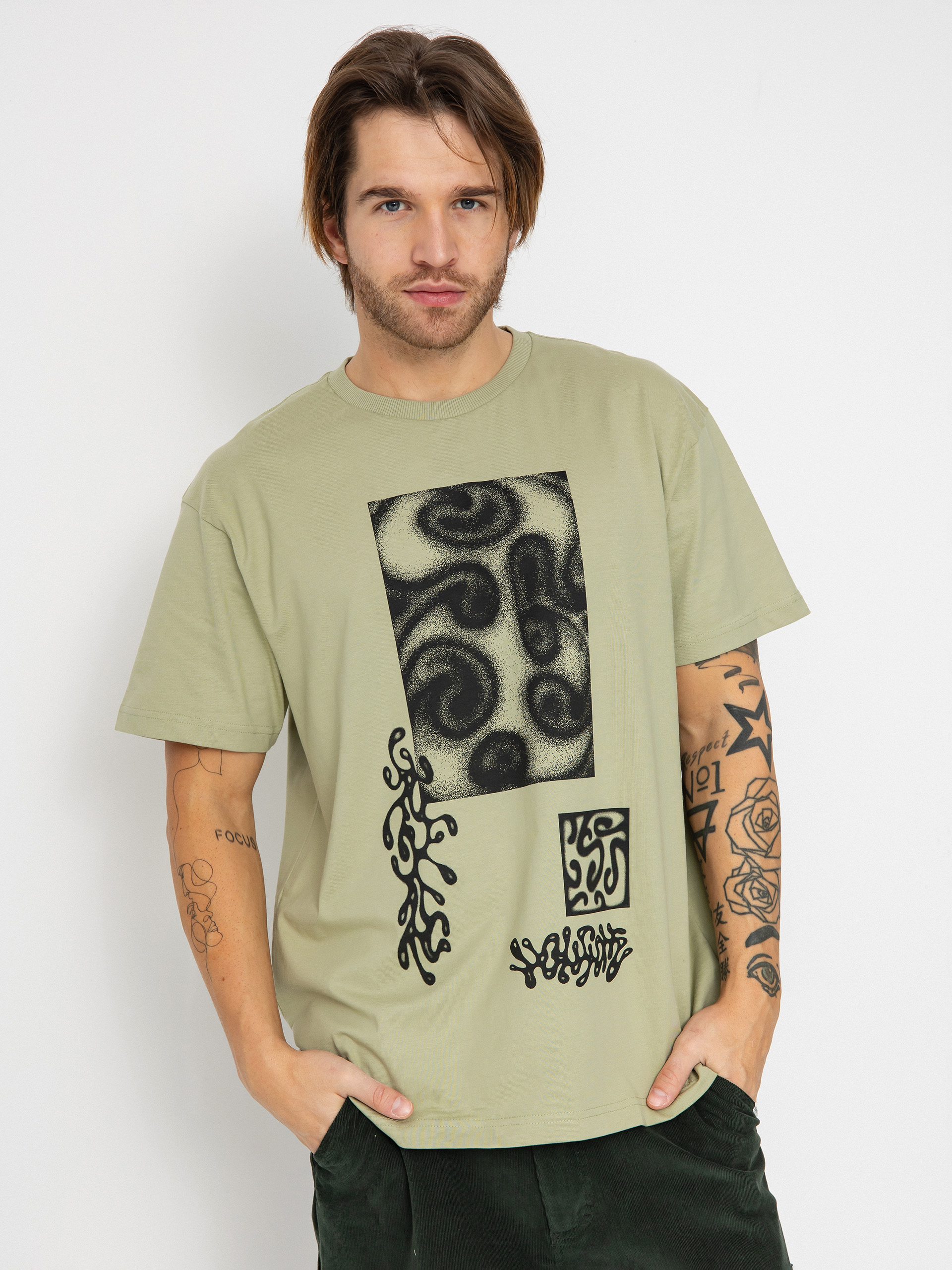 Volcom Fa Zephyr 2 T-Shirt (green tea)