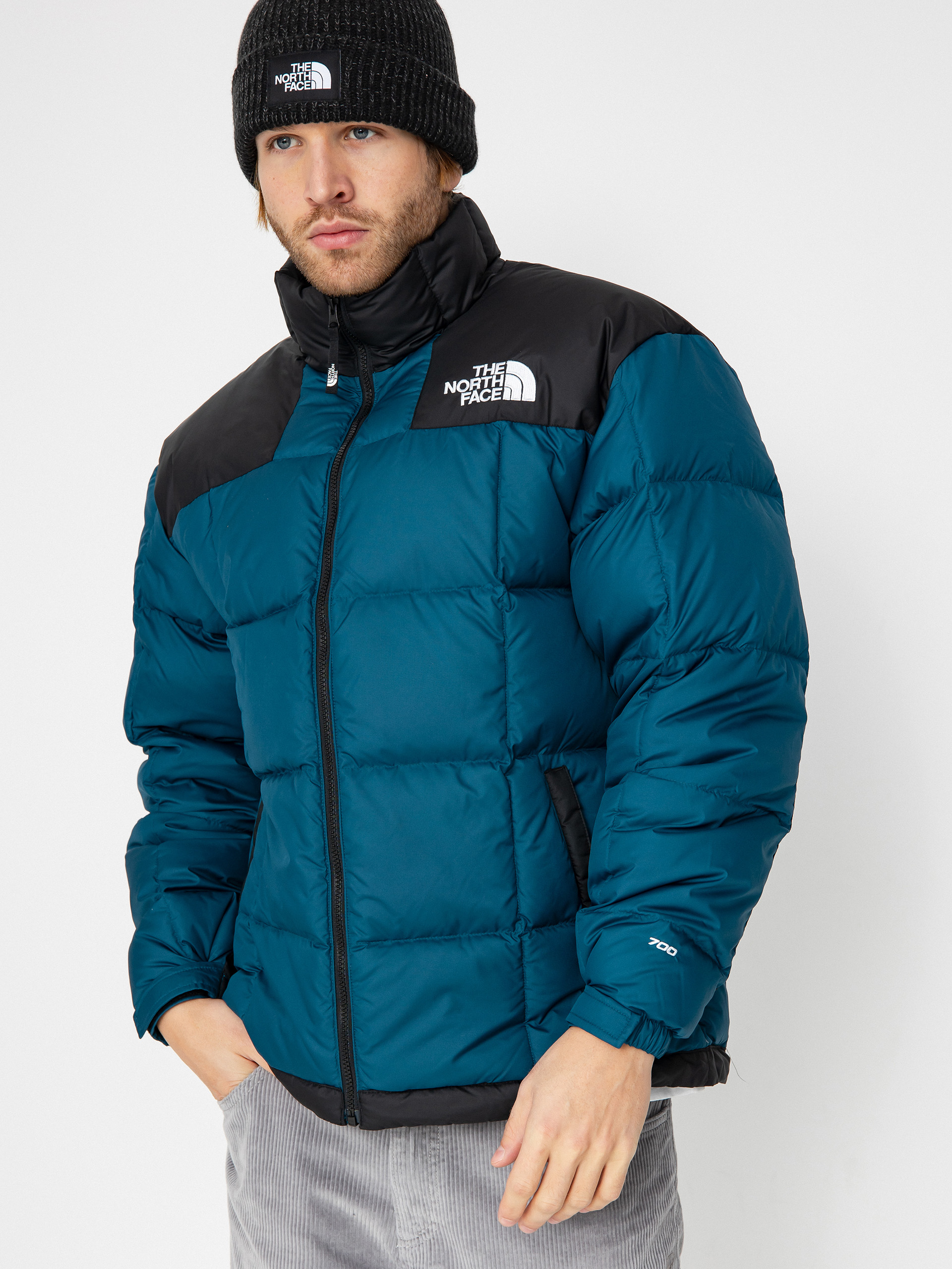 The North Face Jacket Lhotse navy blue (midnight petrol)