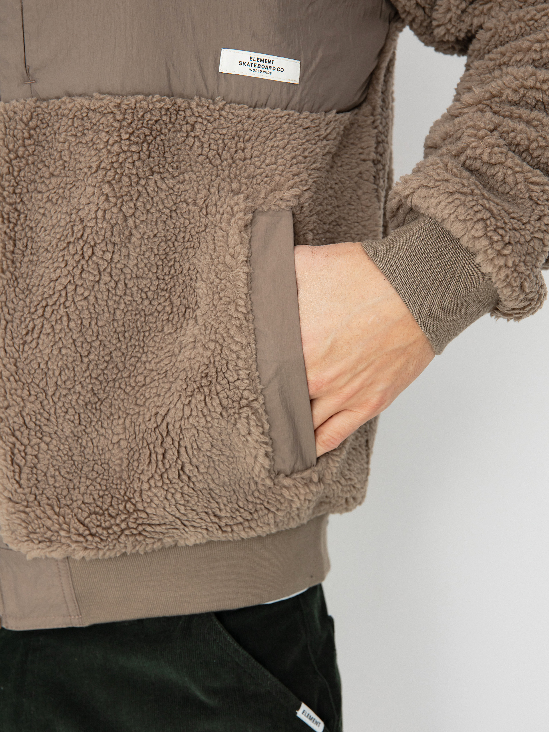 Element Jacket Oak Sherpa (walnut)