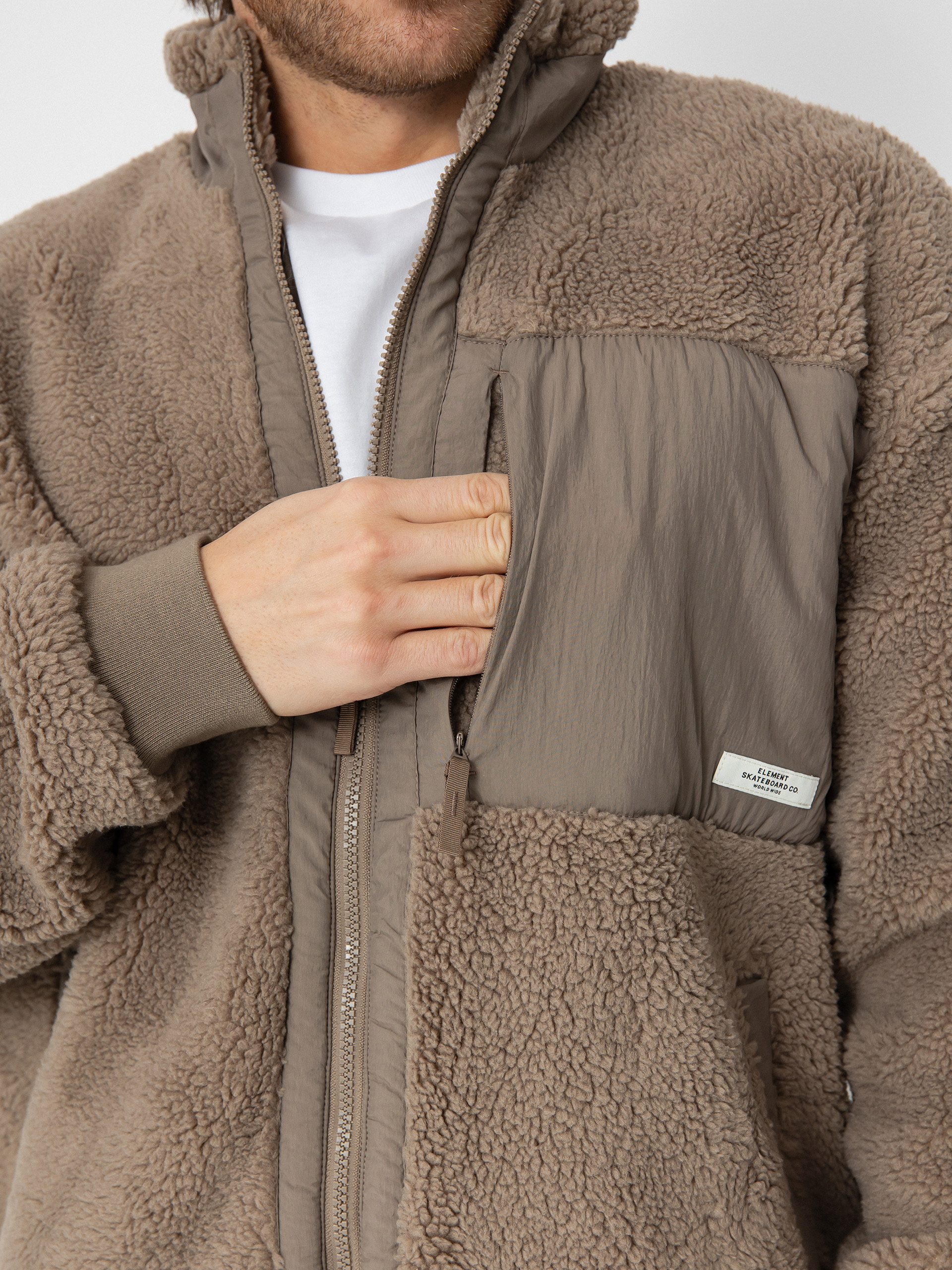 Element Jacke Oak Sherpa (walnut)