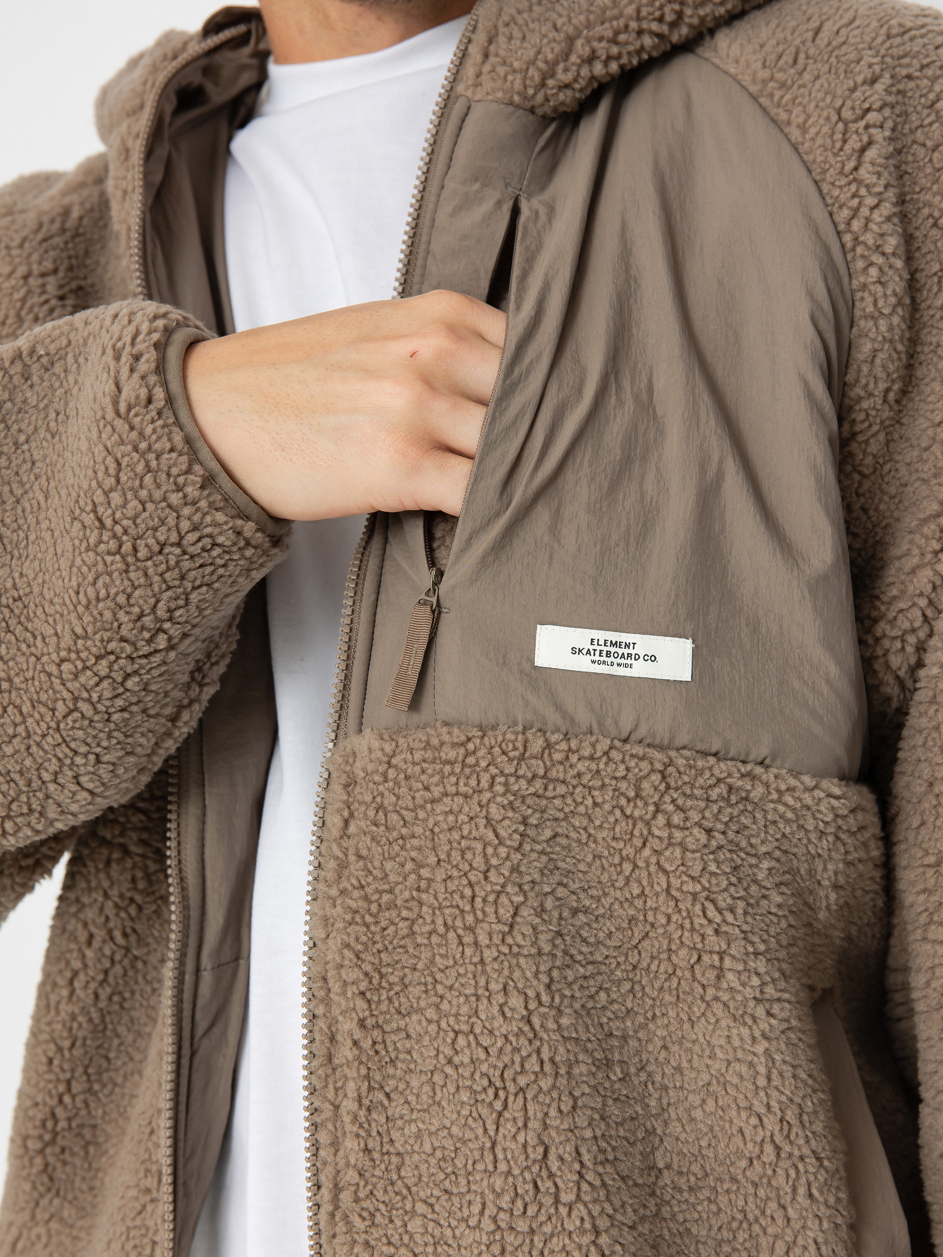 Element Jacket Wolfe Sherpa (walnut)