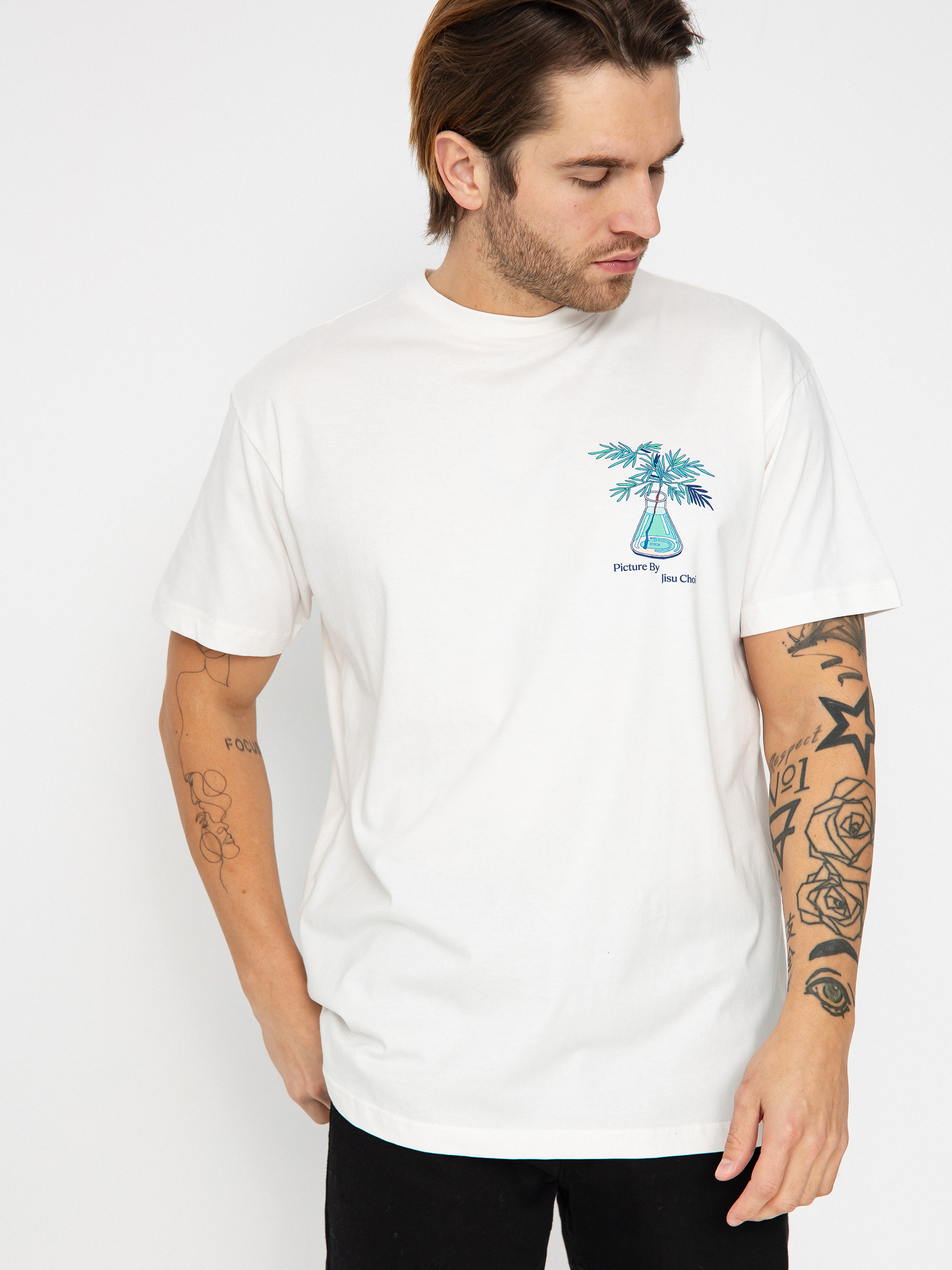 Picture T-Shirt The Blue Print (natural white)