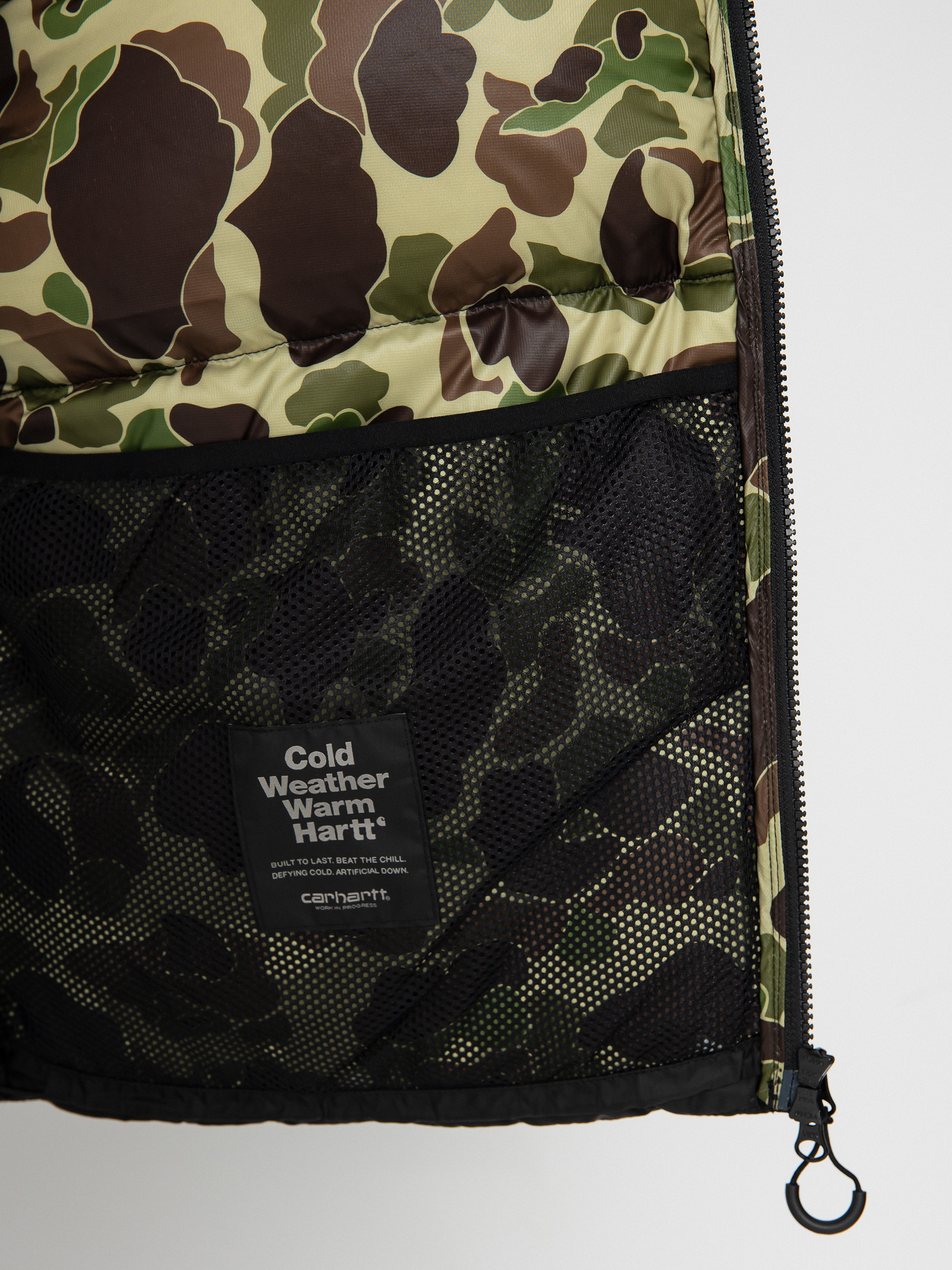 Carhartt WIP Toronto Jacke (black/camo duck/green)