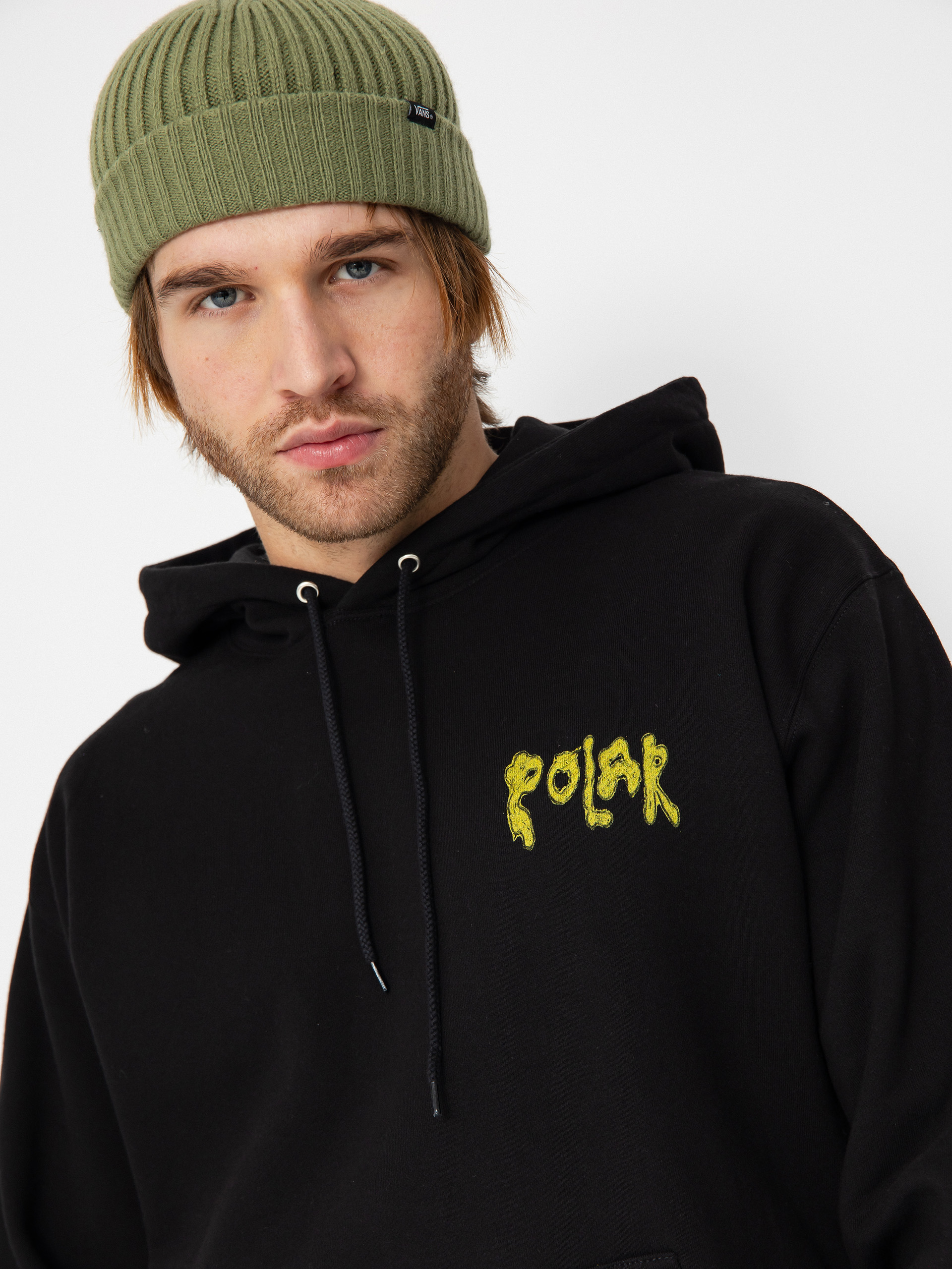Polar Skate Hoodie Dave Bear HD (black)