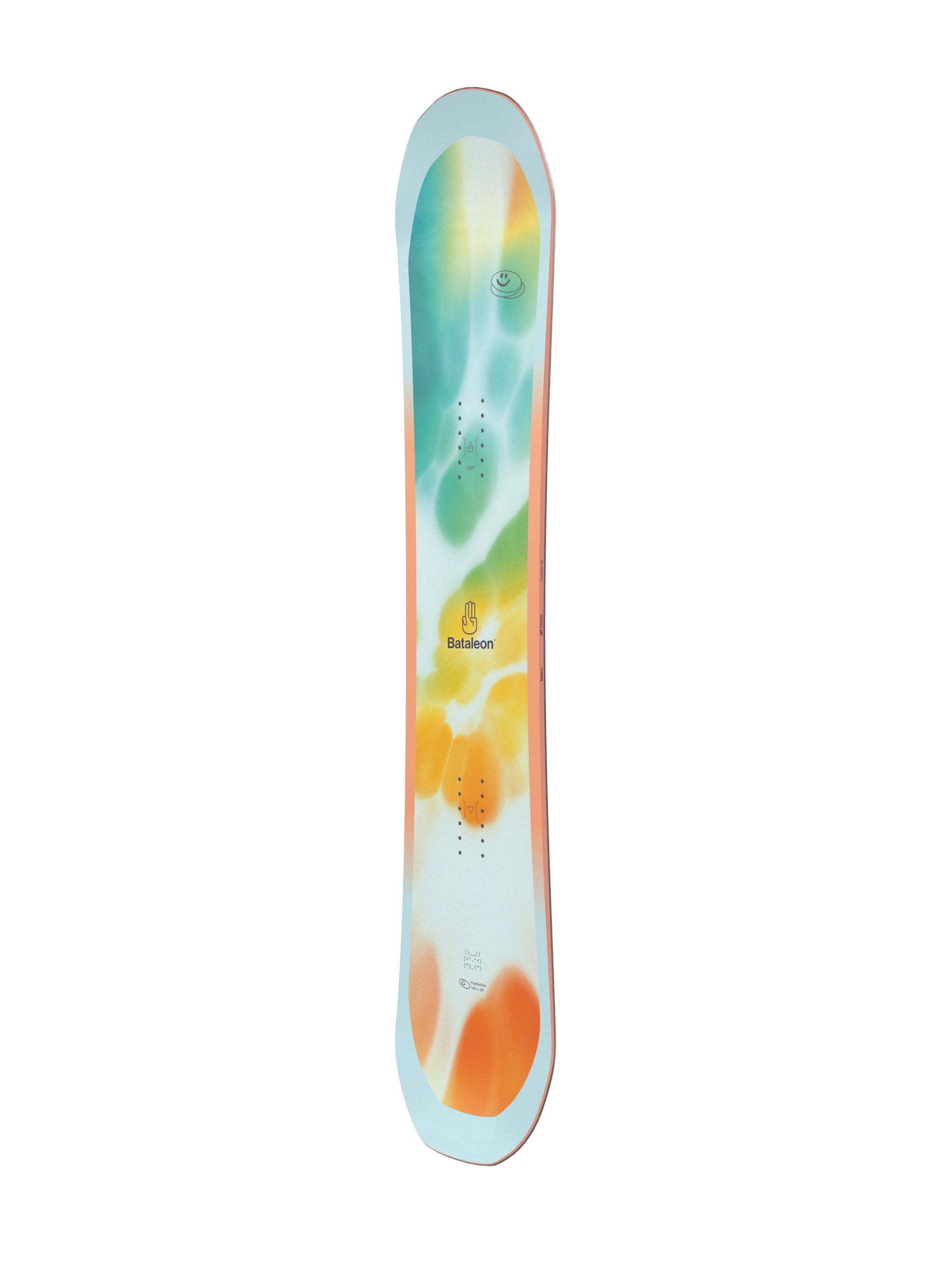 Bataleon Snowboard Feelbetter Wmn - green, orange, multicolor