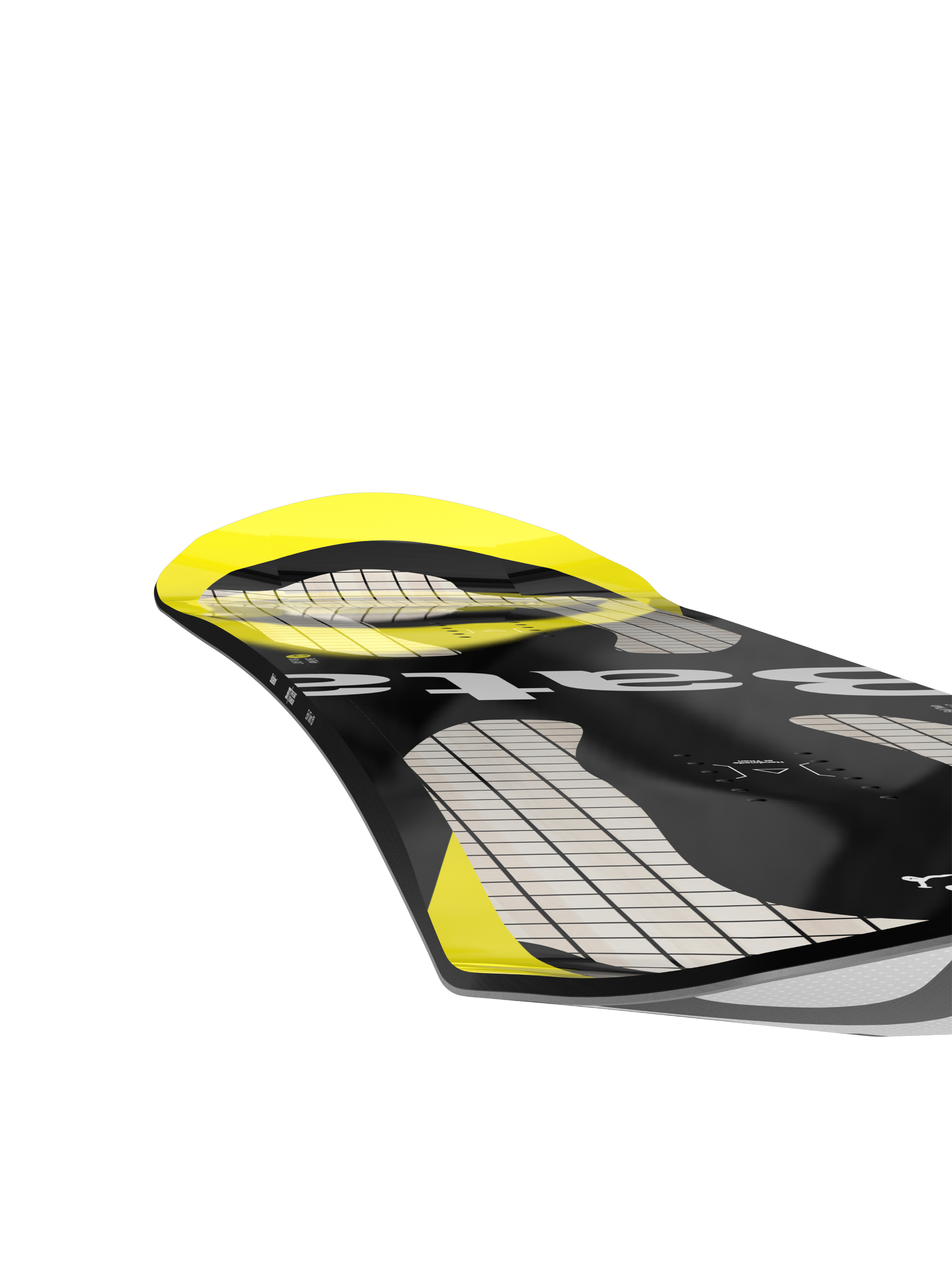 Bataleon Snowboard Evil Twin - yellow, black, multicolor