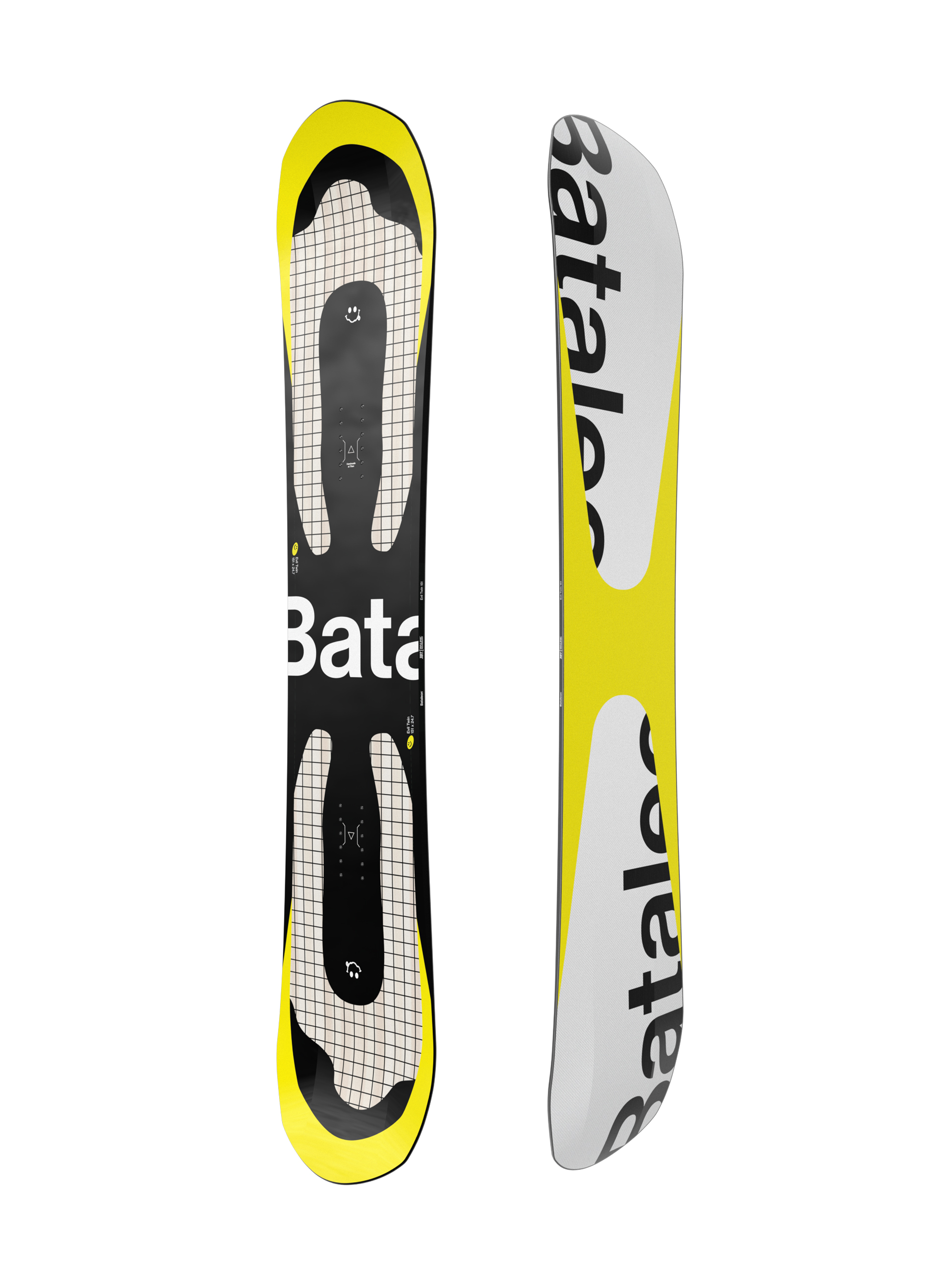 Bataleon Snowboard Evil Twin - yellow, black, multicolor Bataleon Snowboard Evil Twin - yellow, black, multicolor