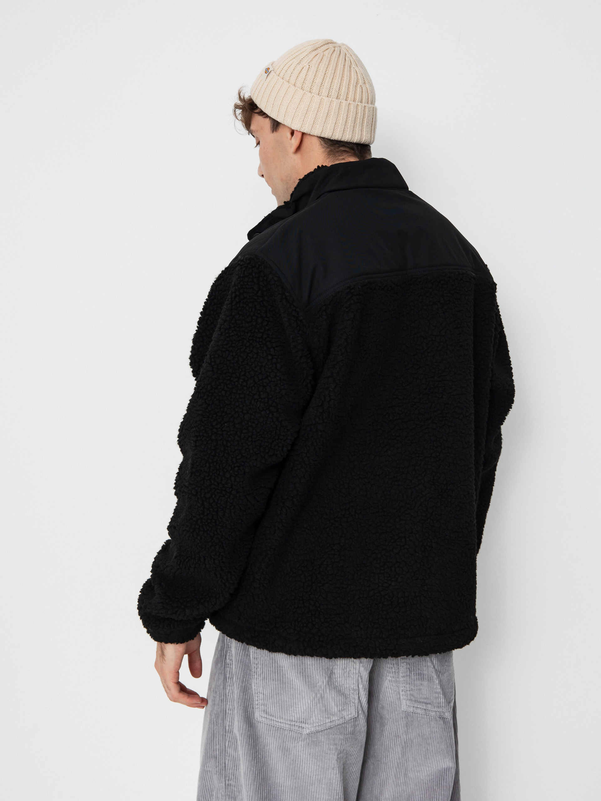 Herren Dickies Fleece Jacke Pinesdale (black)