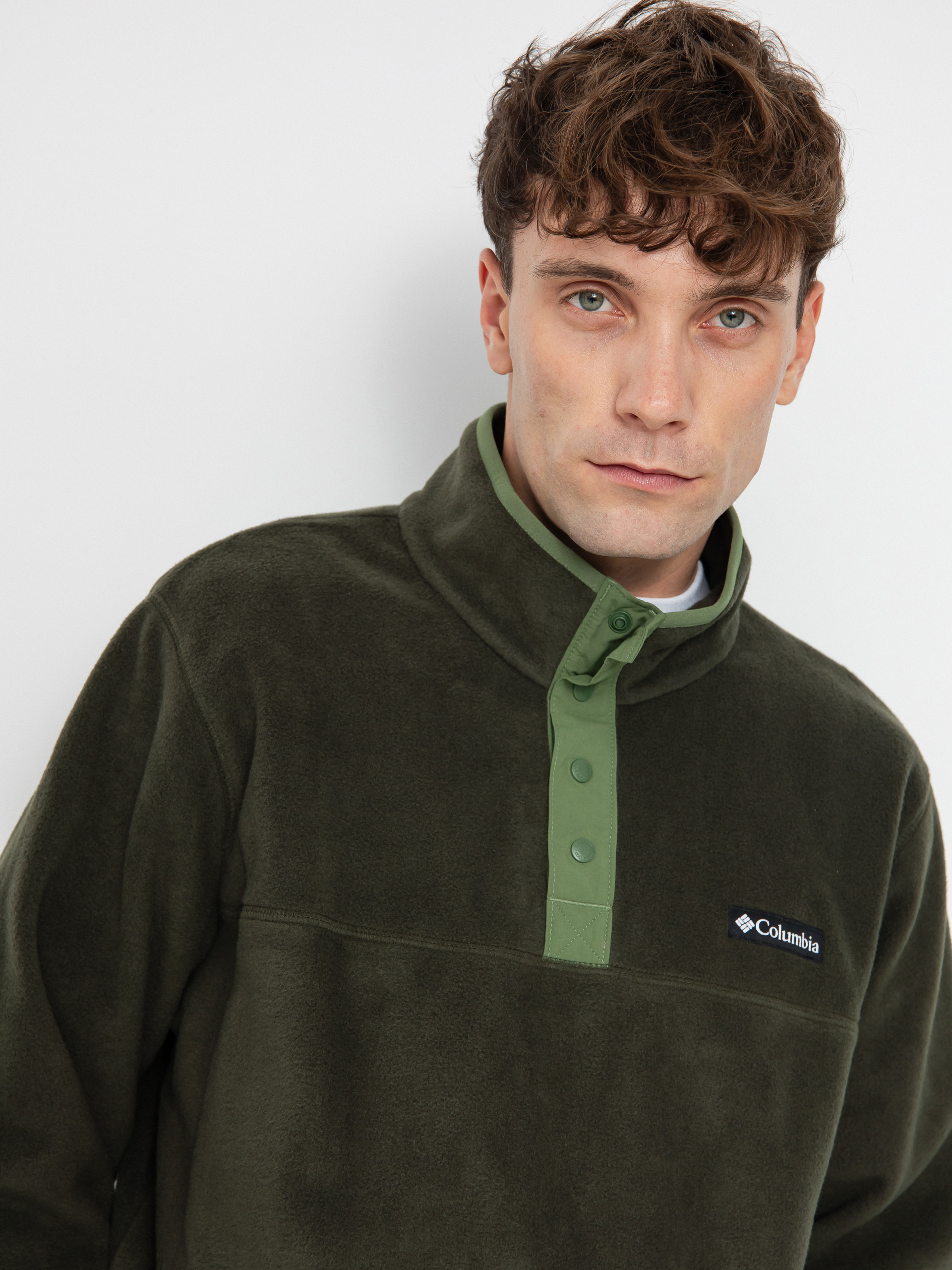 Columbia Fleece Steens Mountain Half Snap II green (greenscape can)