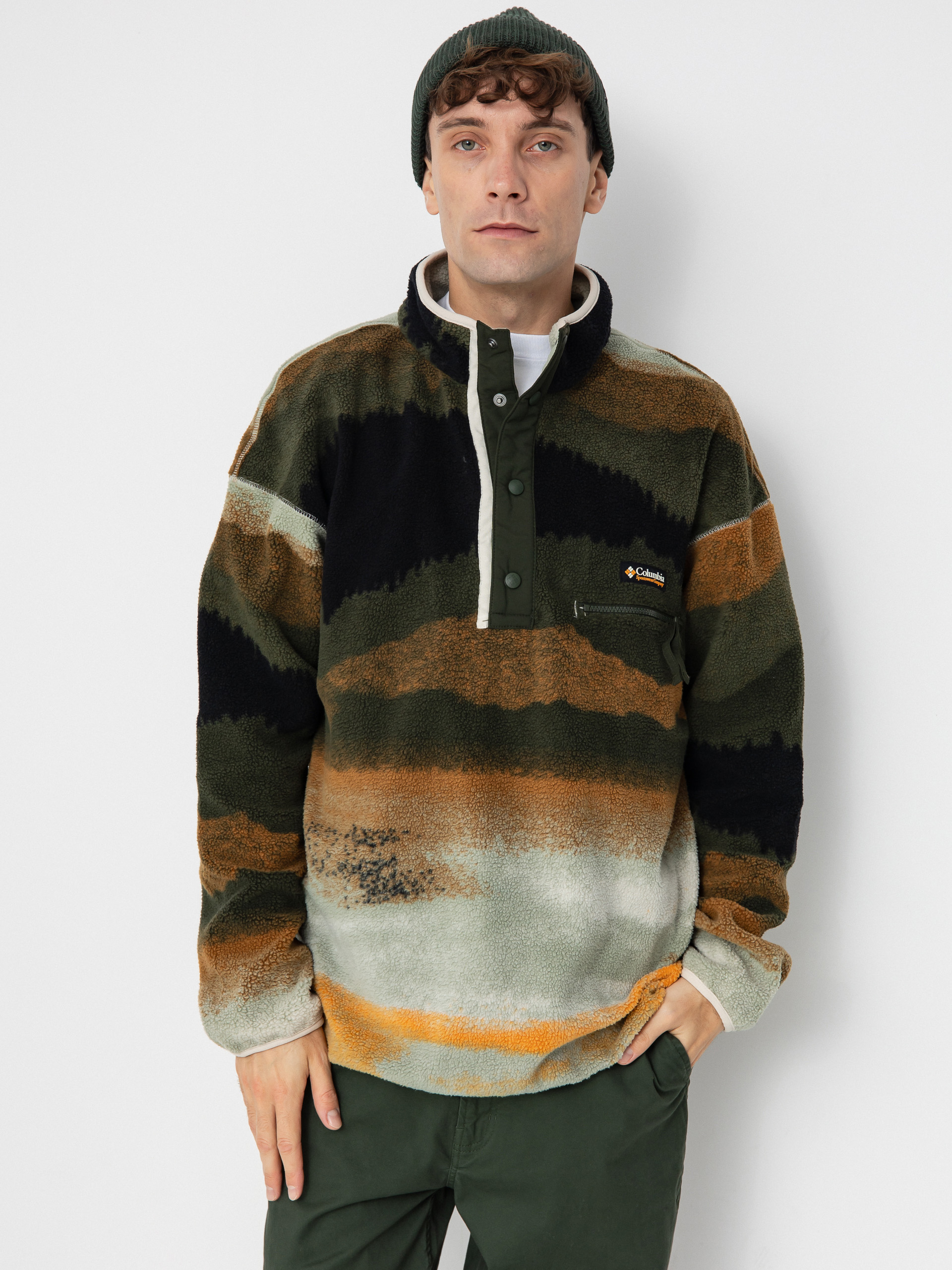 Columbia Helvetia II Printed Half Snap Fleece - multicolor 