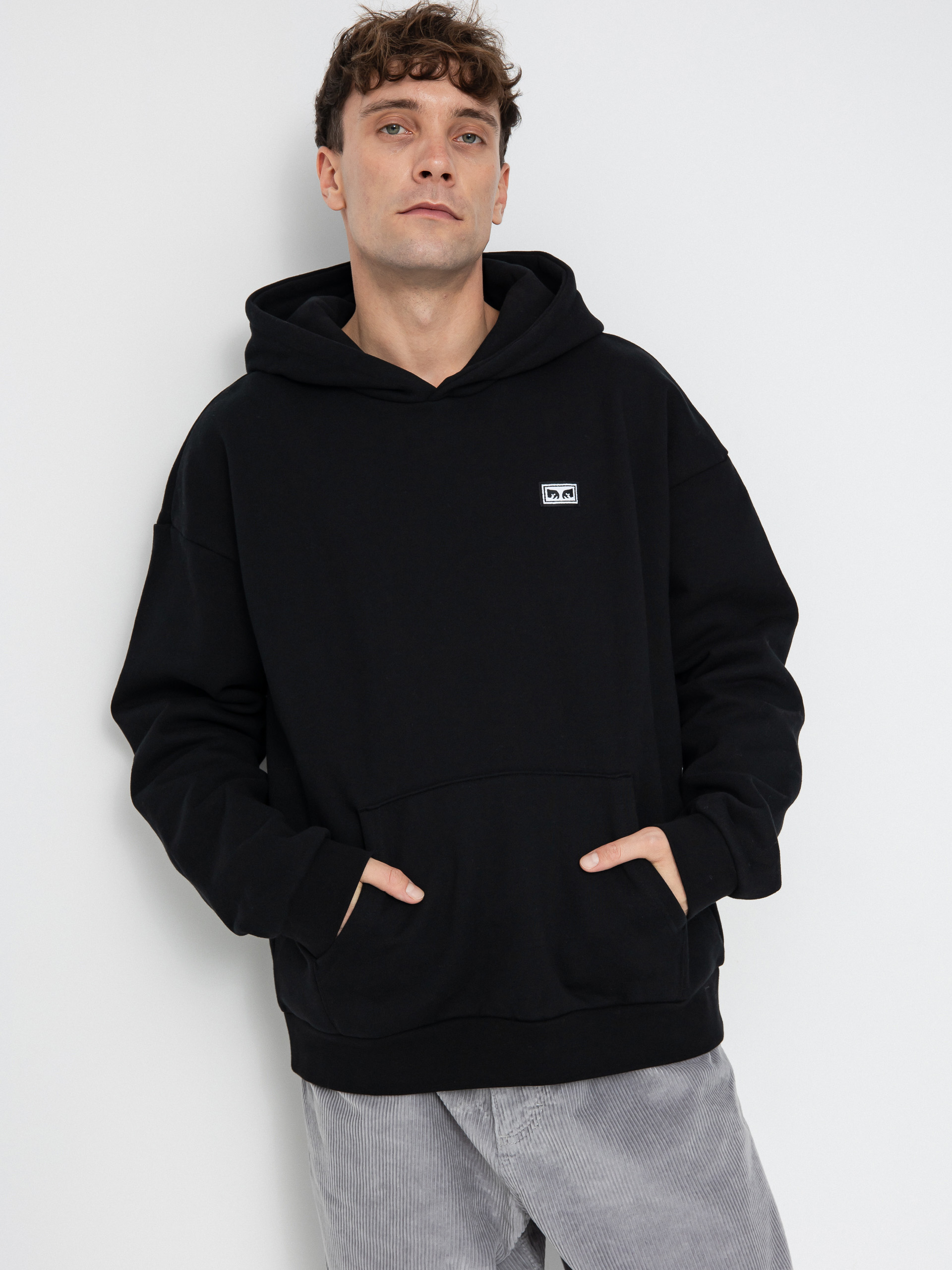 OBEY Hoodie Services Extra Heavy HD (black)