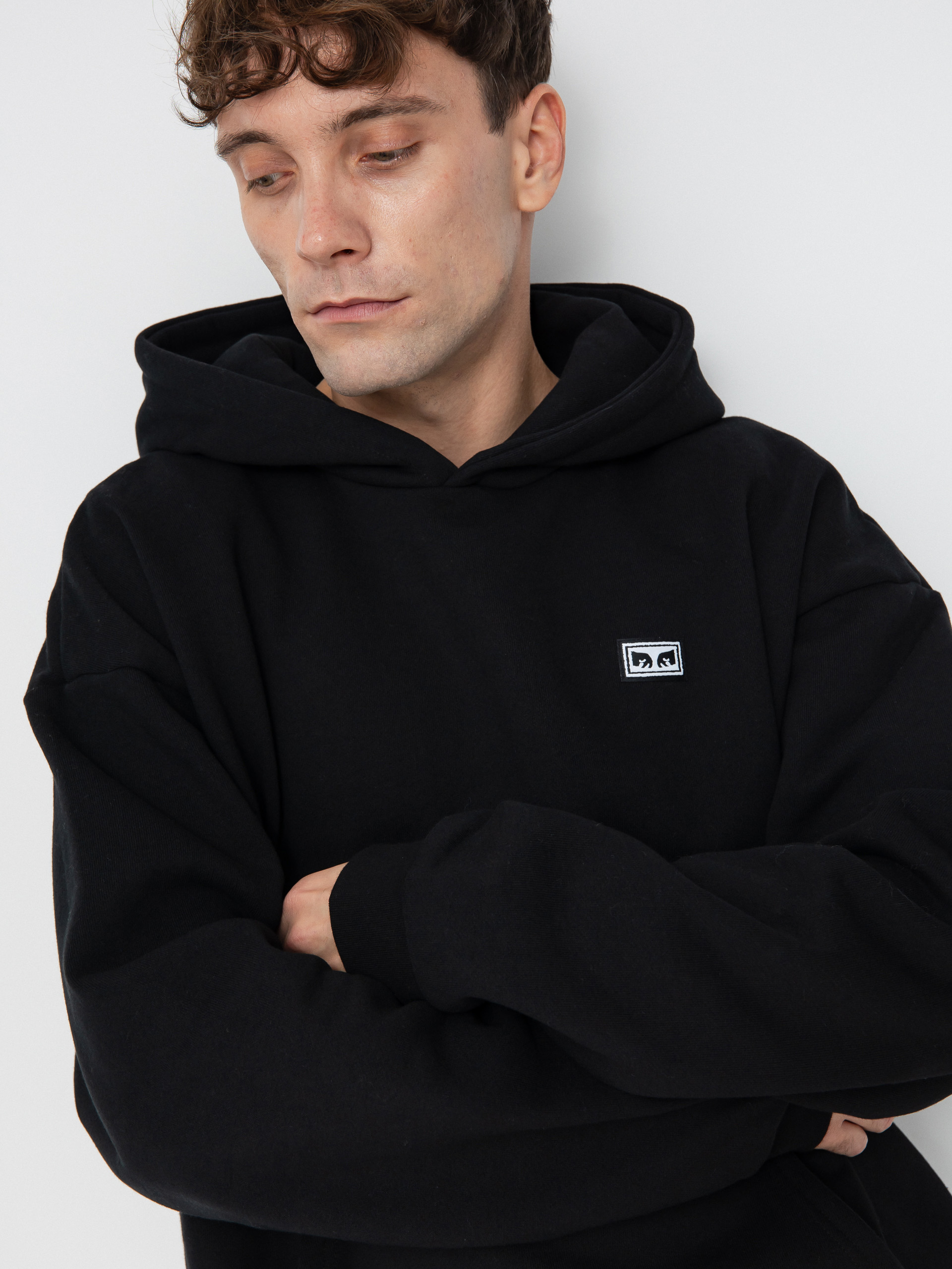 OBEY Hoodie Services Extra Heavy HD (black)