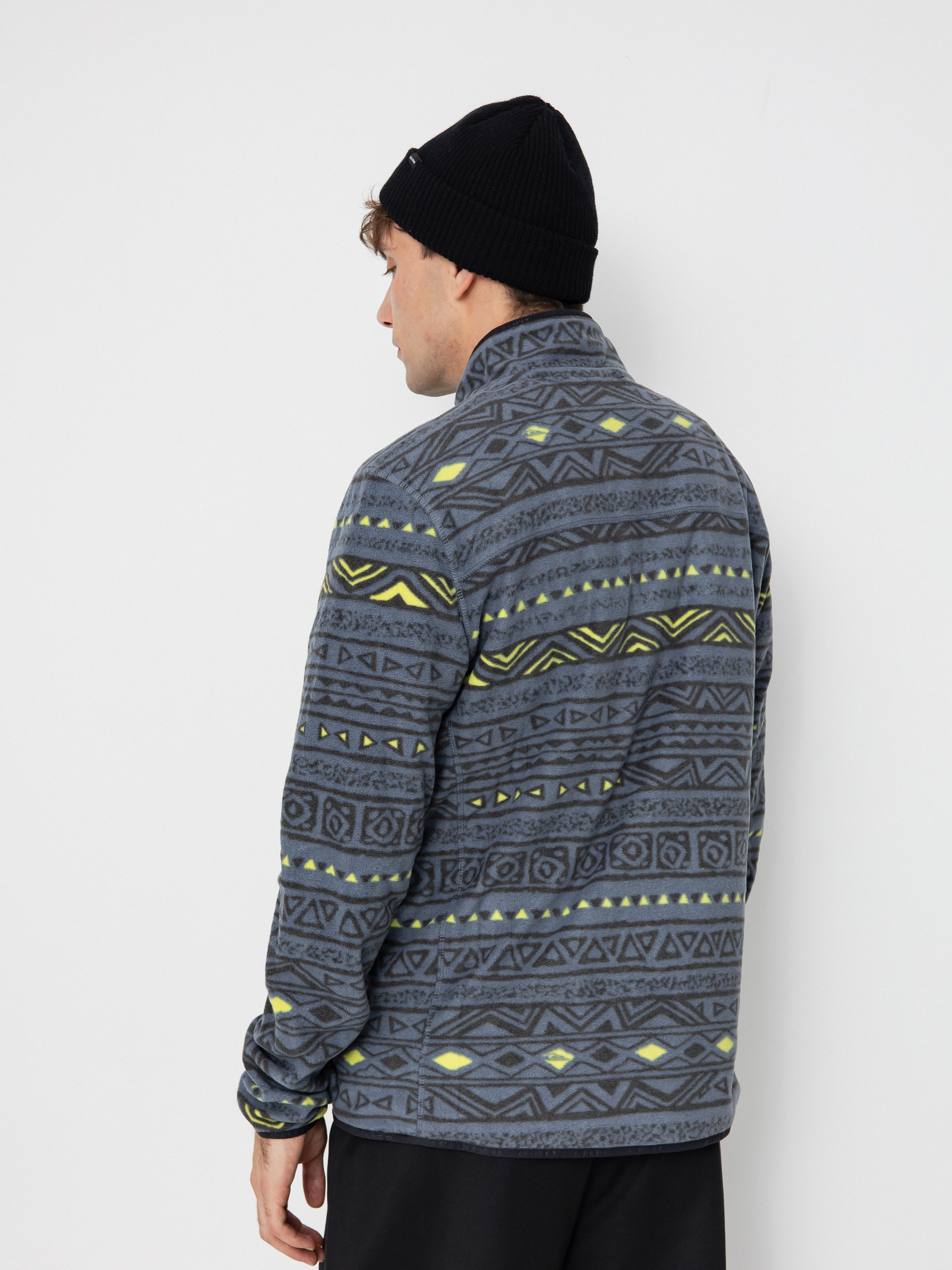 Mens Quiksilver Fleece  Aker (tribal heritage fs)