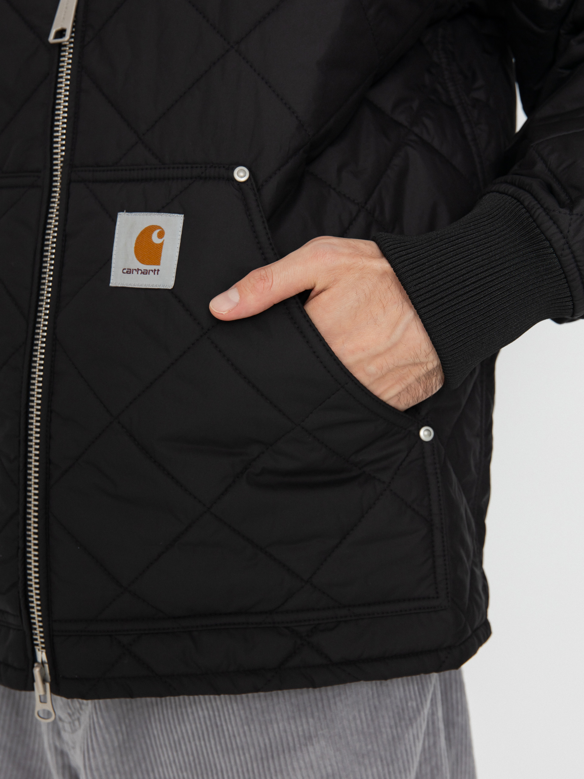 Carhartt WIP Myton Liner Jacke (black)
