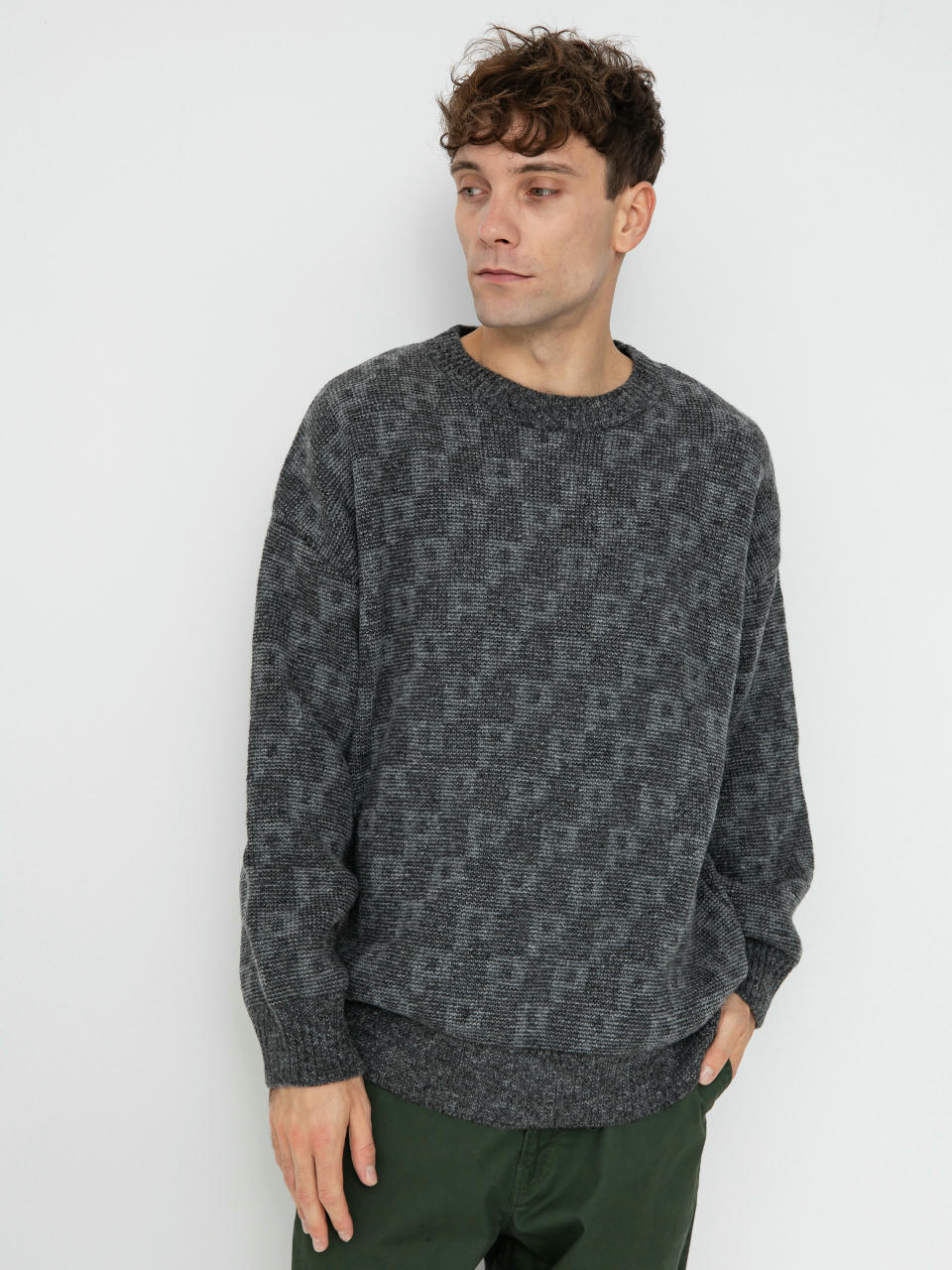 Polar Skate Pulli George P Pattern (grey)