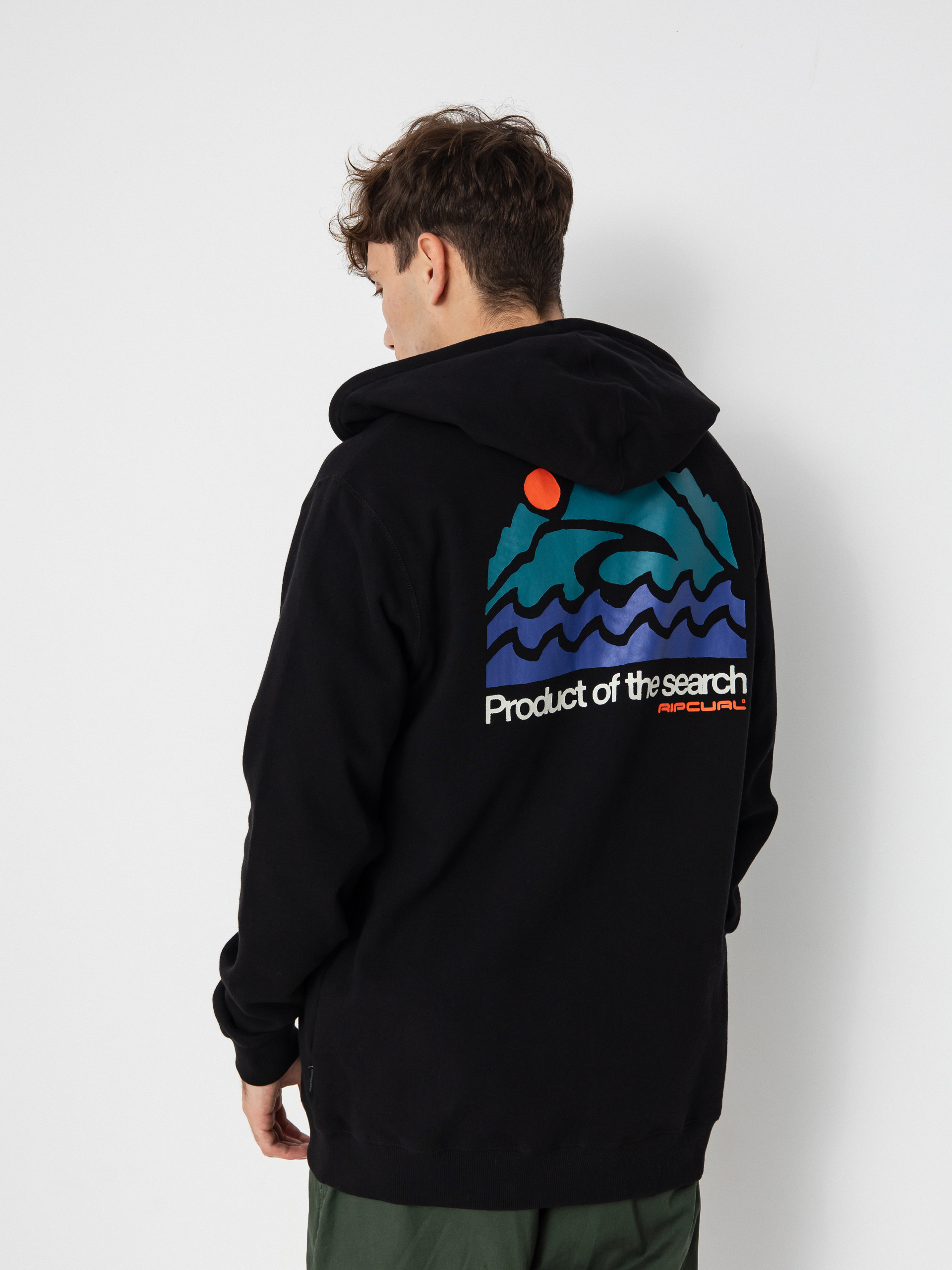 Rip Curl Hoodie Shred Till Dead HD (black)
