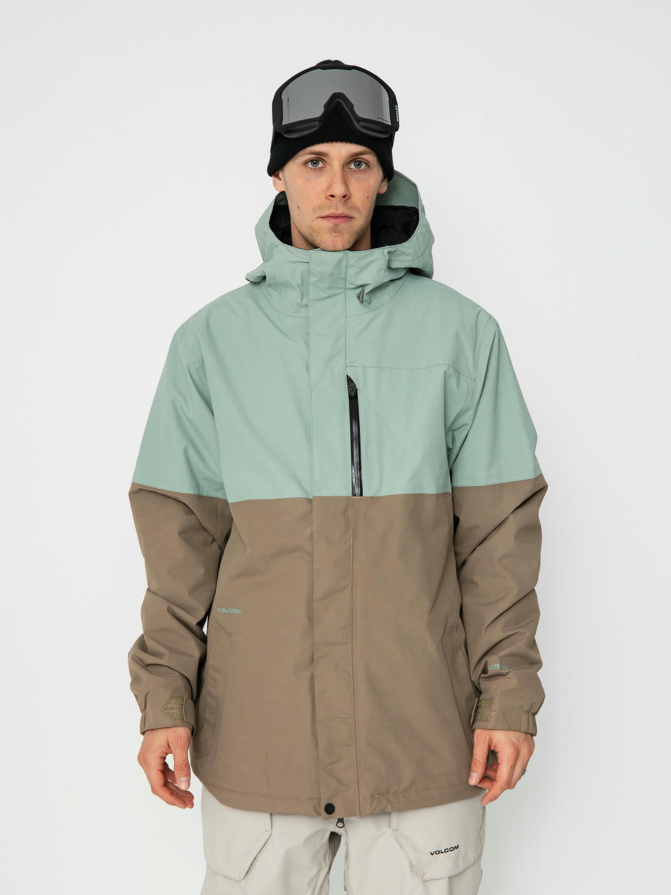 Volcom Snowboard Jacke L Ins Gore Tex (agave)