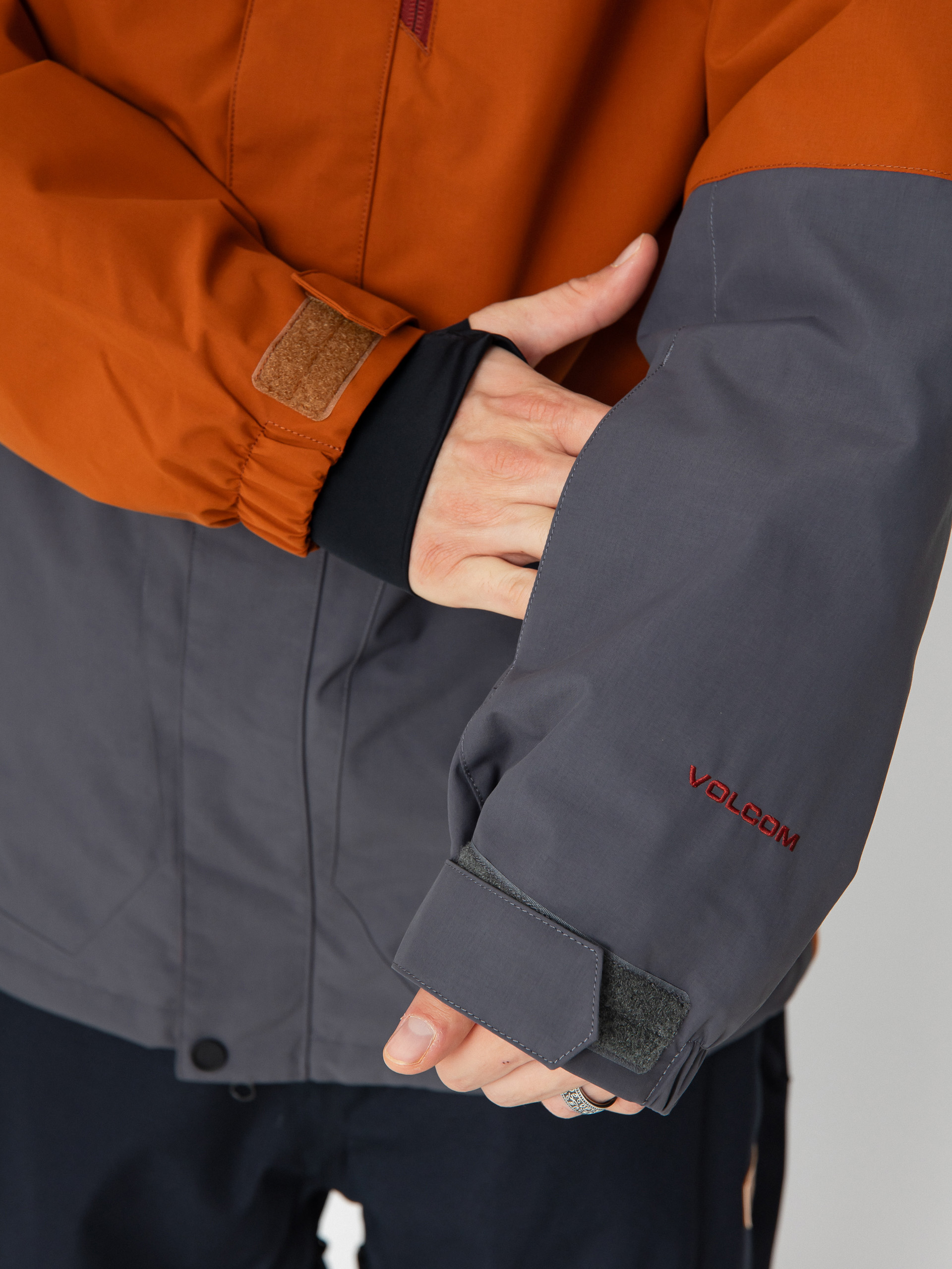 Mens Volcom Snowboard jacket Primry Ins (caramel)