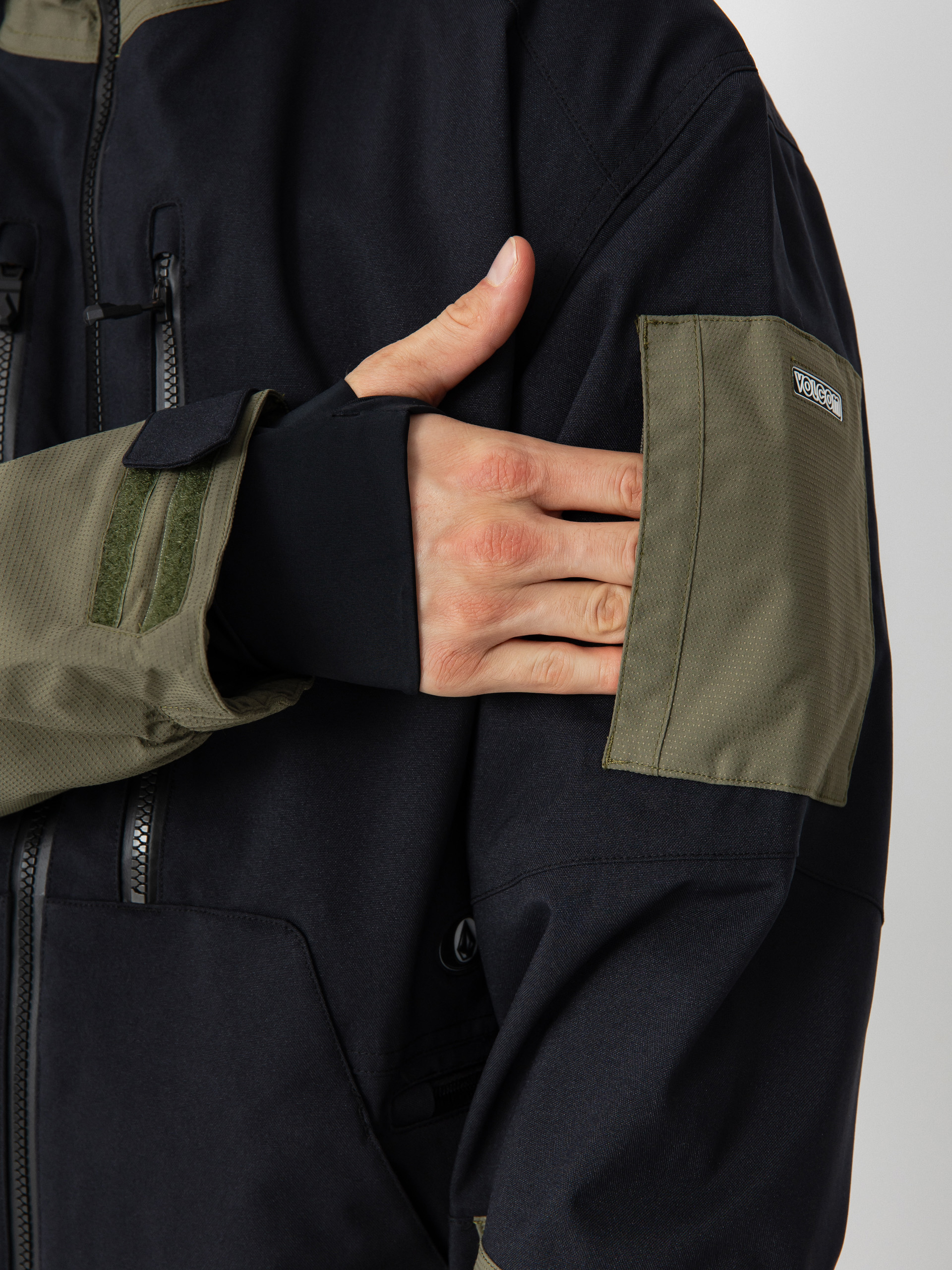 Volcom Snowboard jacket V.Co Wfo - black (black)