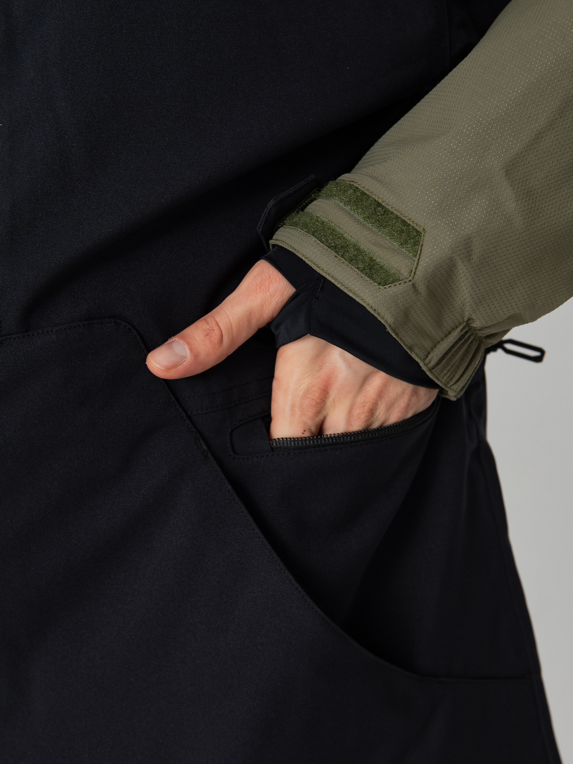 Mens Volcom Snowboard jacket V.Co Wfo (black)