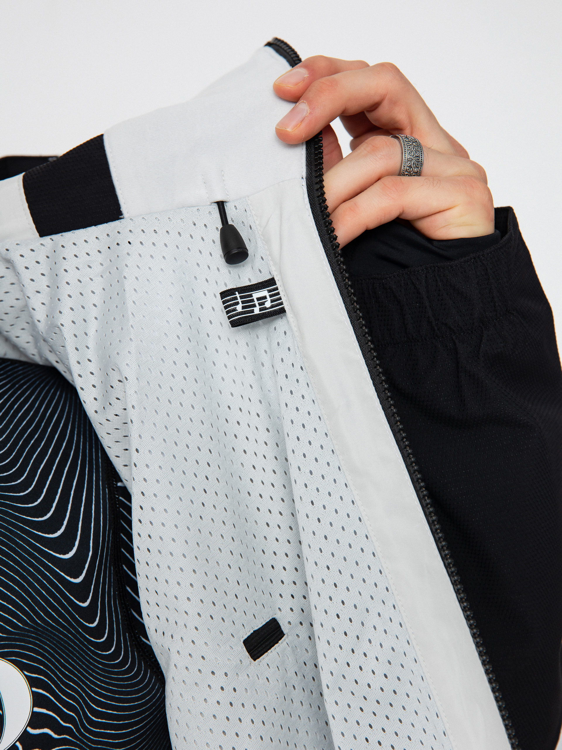 Mens Volcom Snowboard jacket V.Co Wfo (white camo)