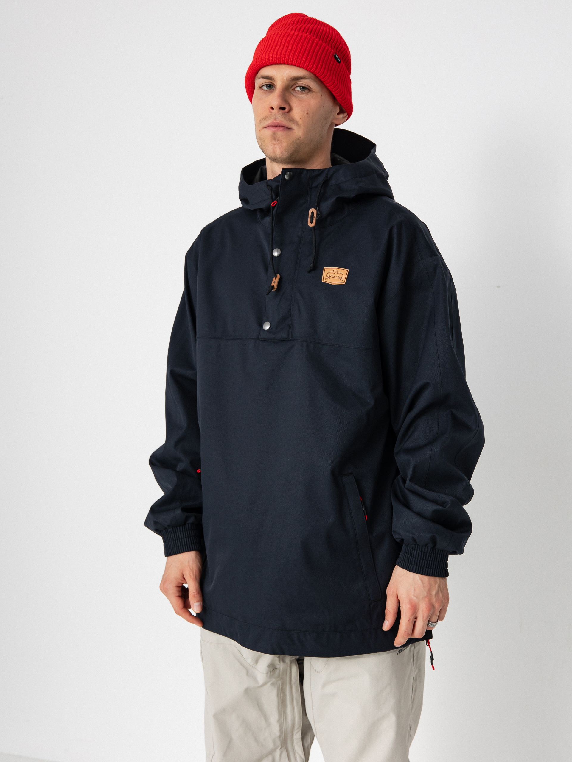 Volcom Snowboard jacket Longo 20K Pullover black (black)