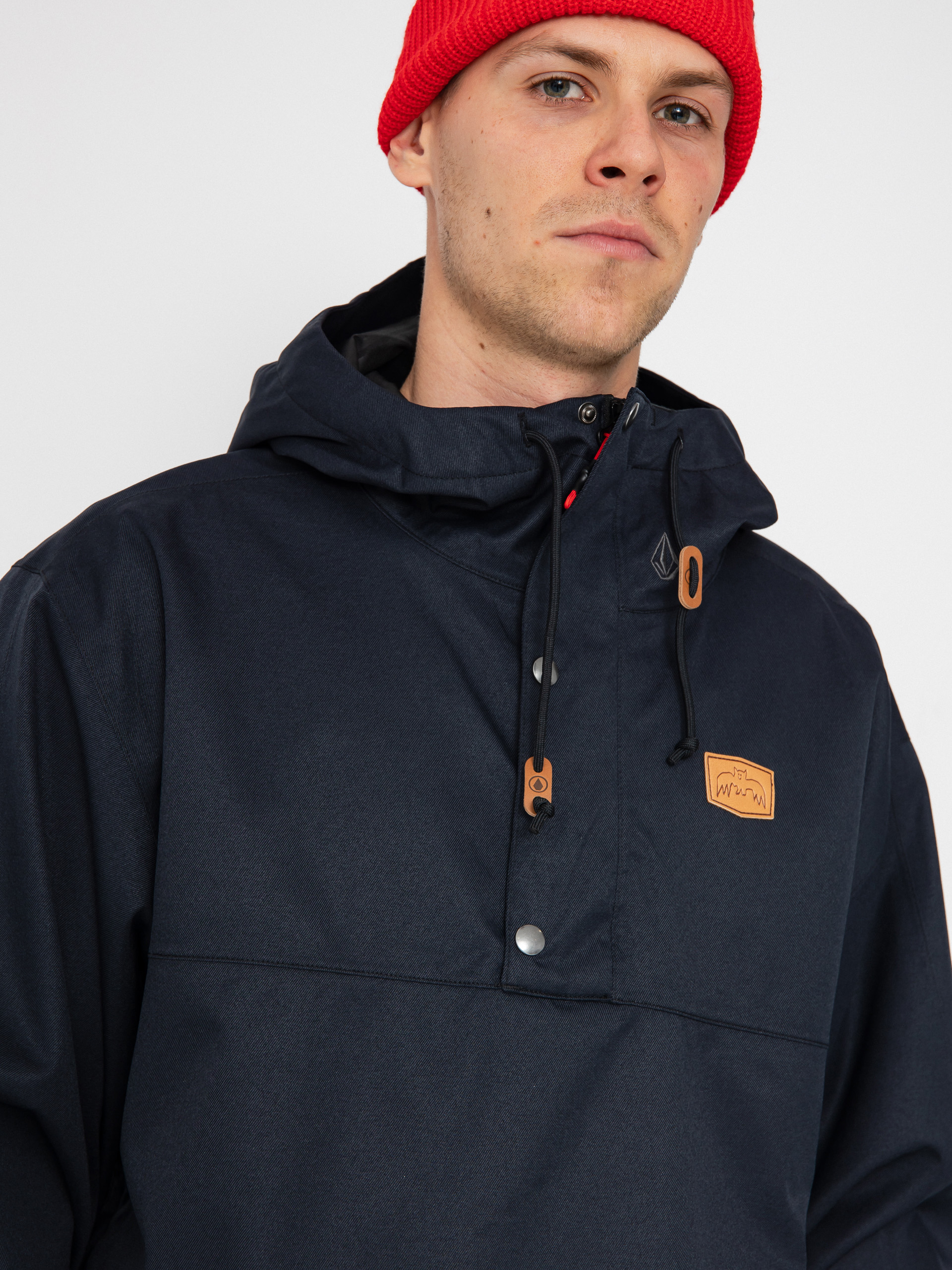 Volcom Snowboard jacket Longo 20K Pullover - black (black)