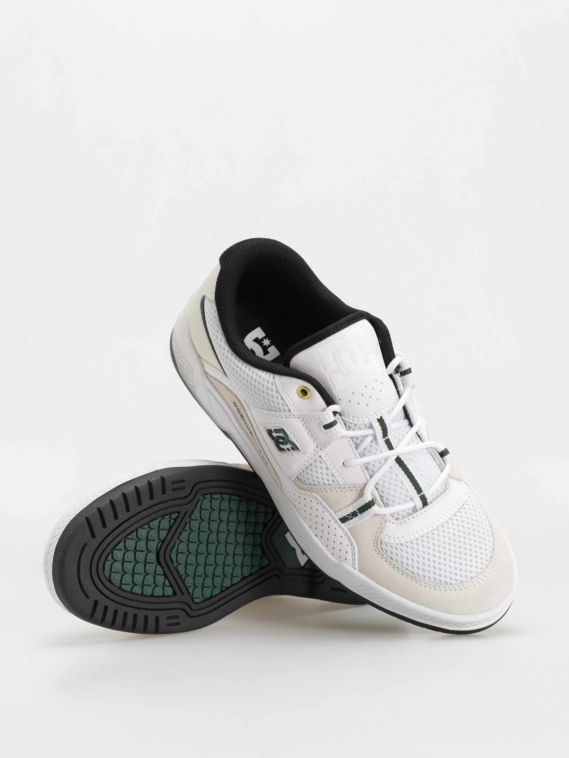 DC Construct Shoes (white/black/green)