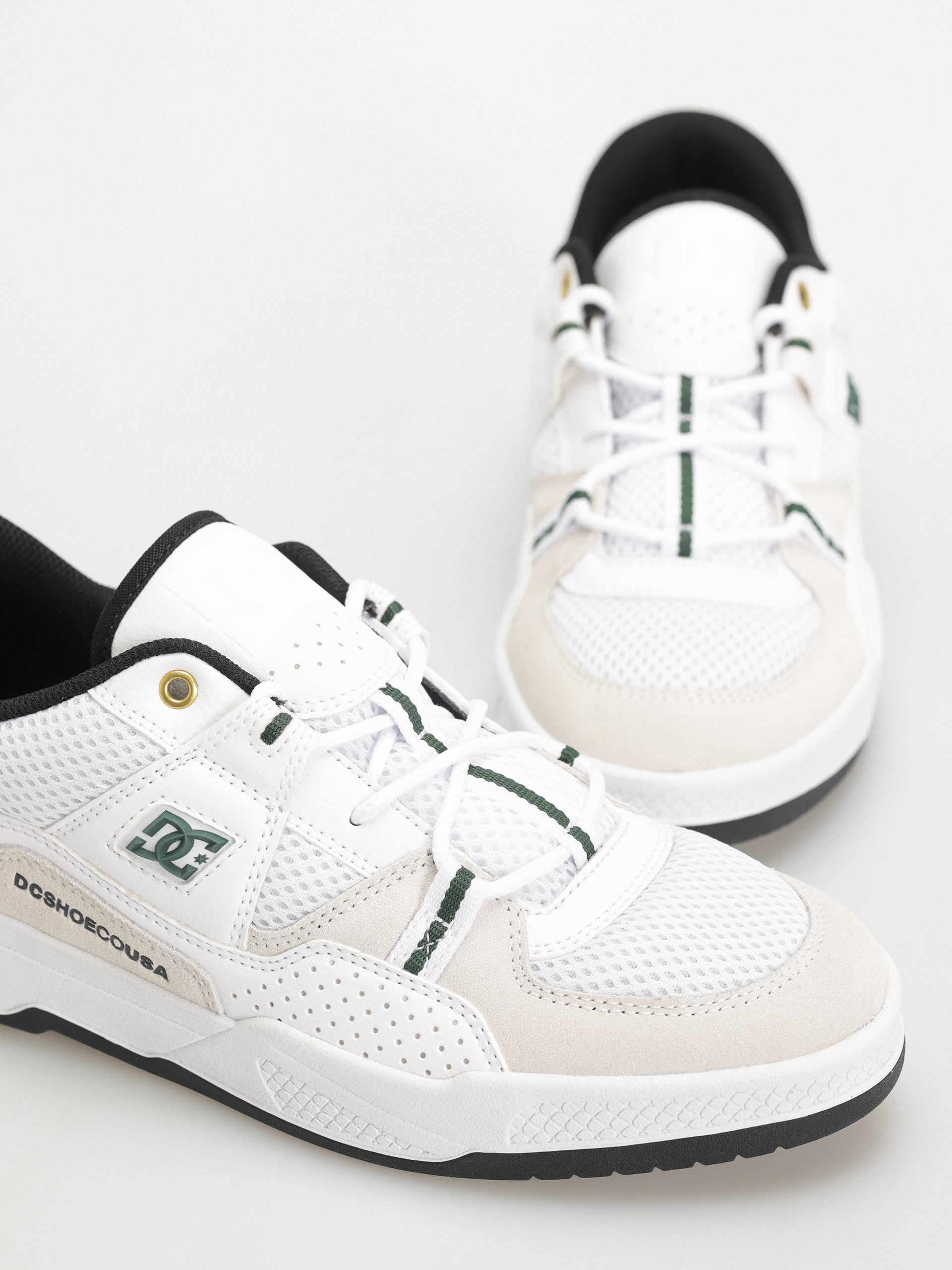 DC Construct Shoes (white/black/green)