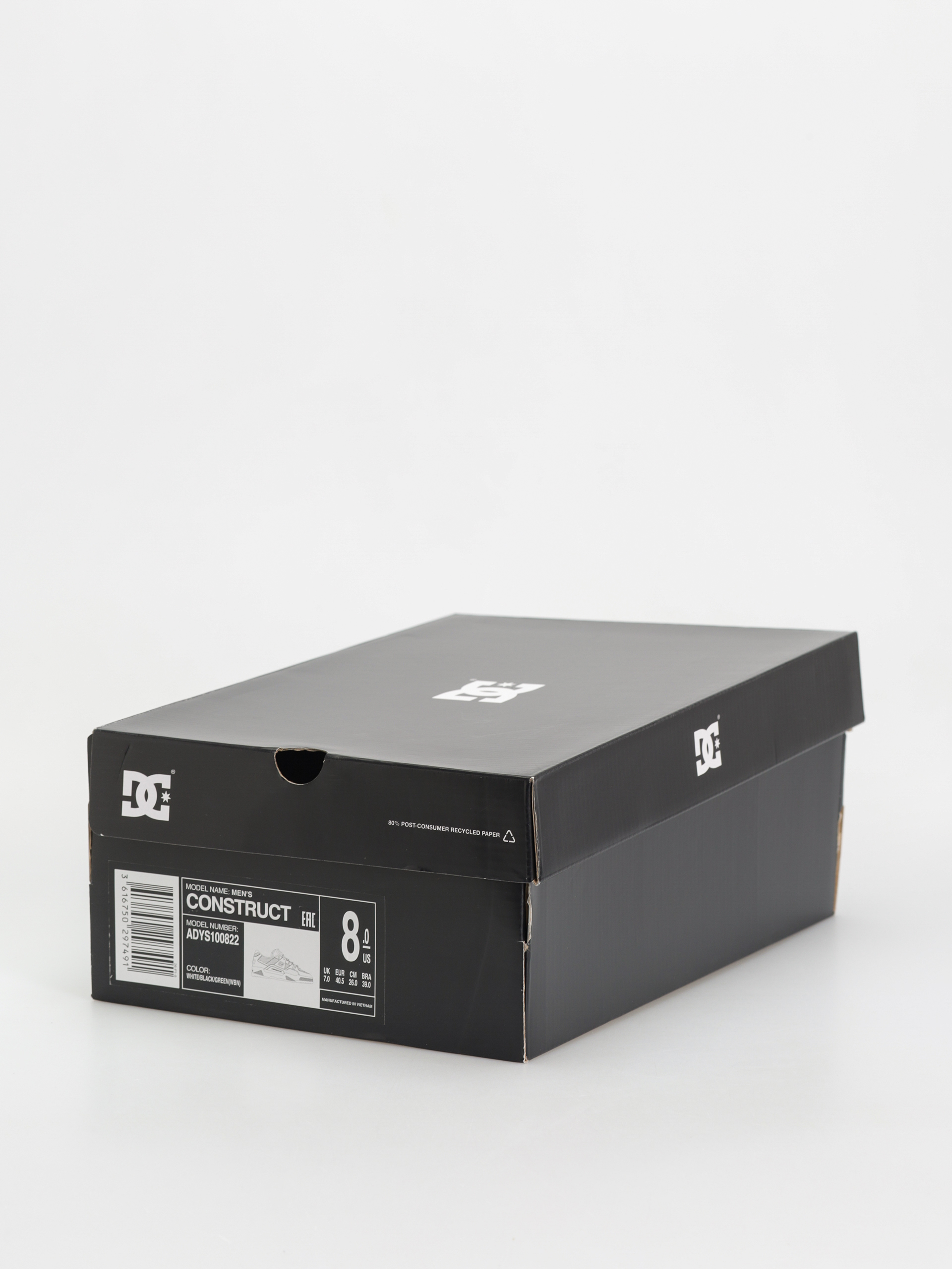 DC Construct Shoes (white/black/green)