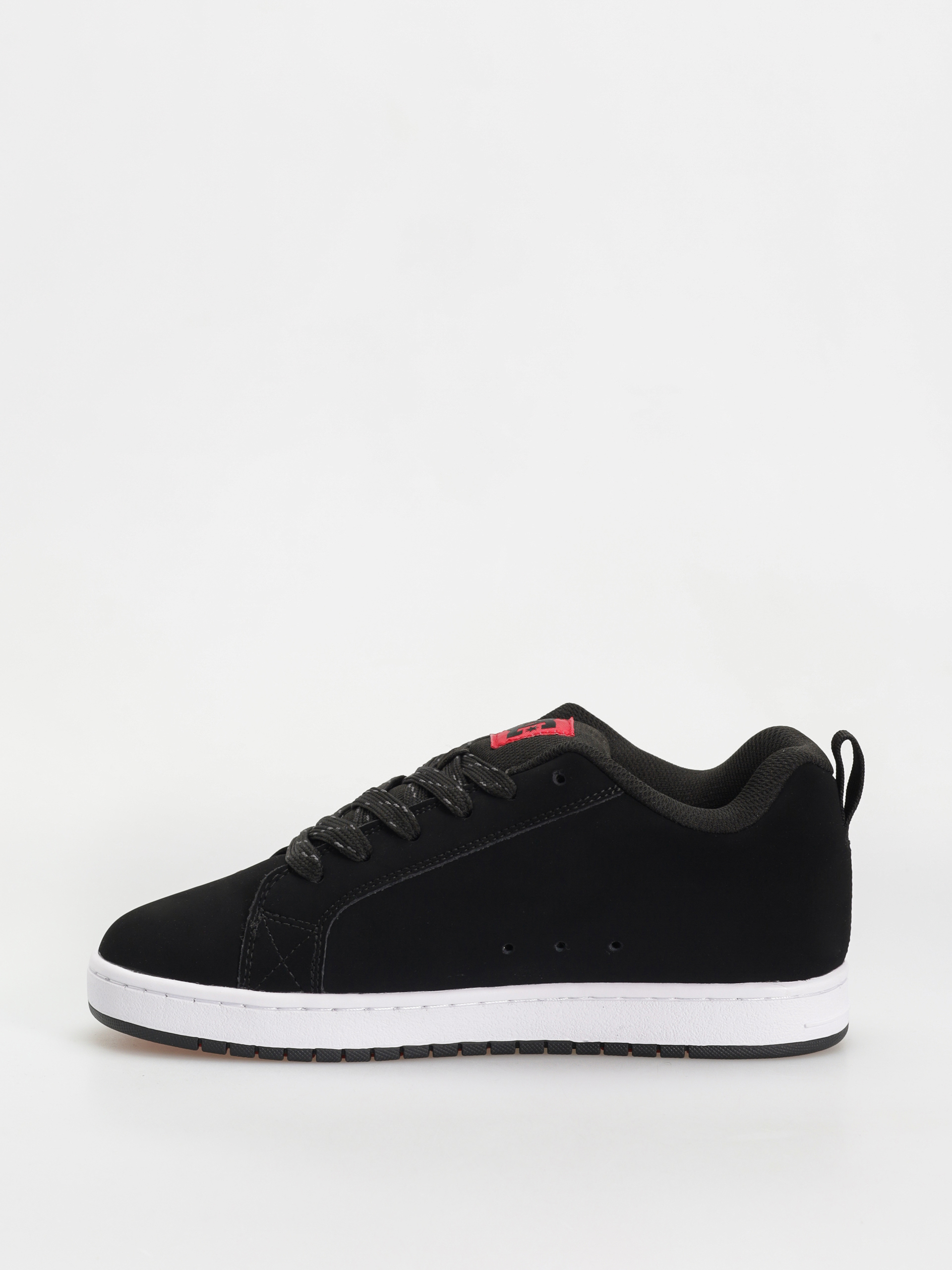 DC Court Graffik Shoes (black/white/red)