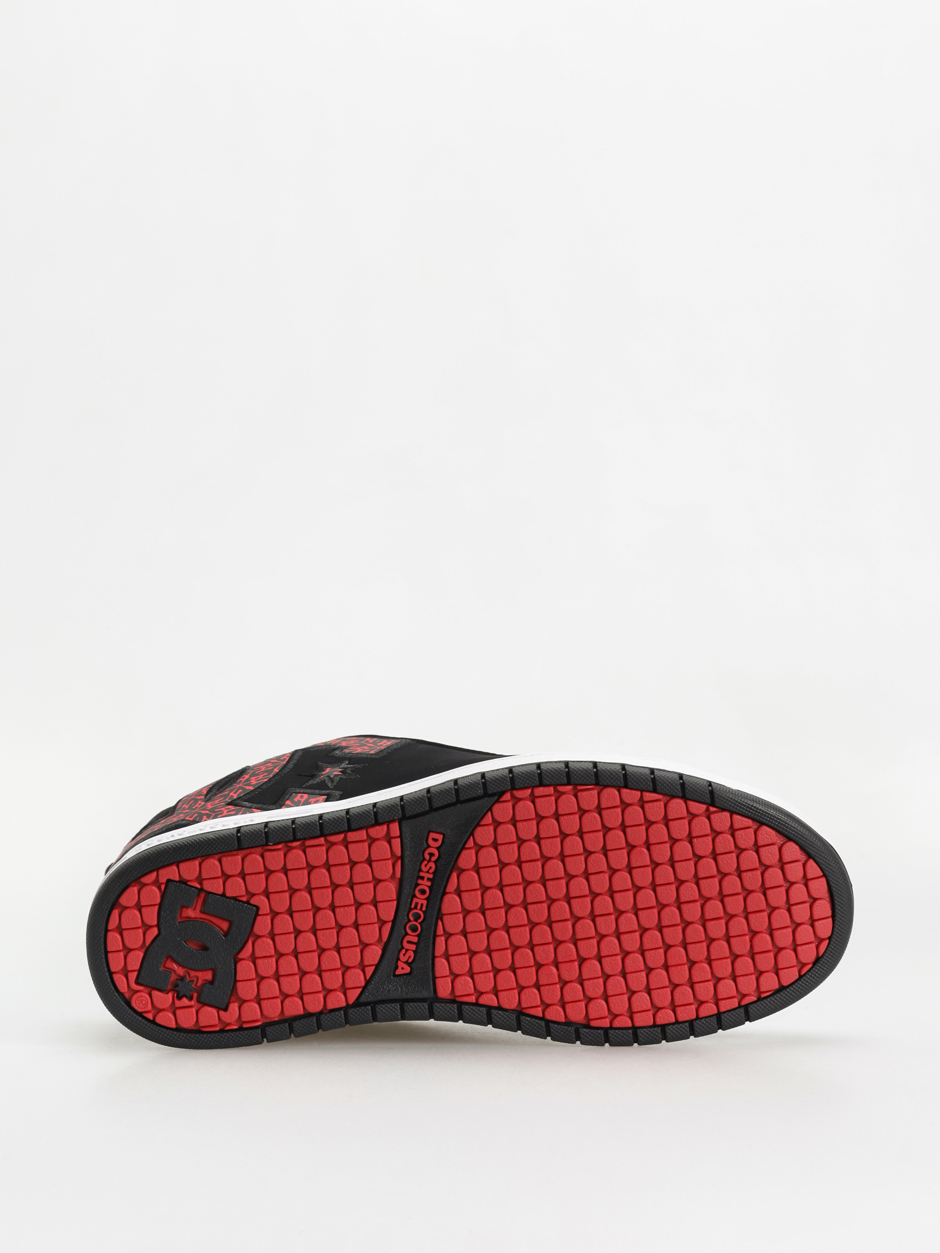 DC Court Graffik Shoes (black/white/red)