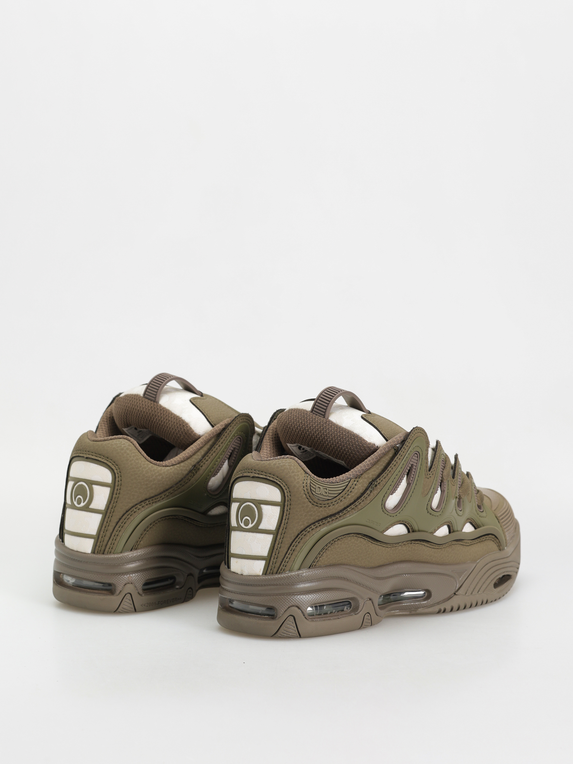 Osiris D3 2001 Schuhe (olive/white)