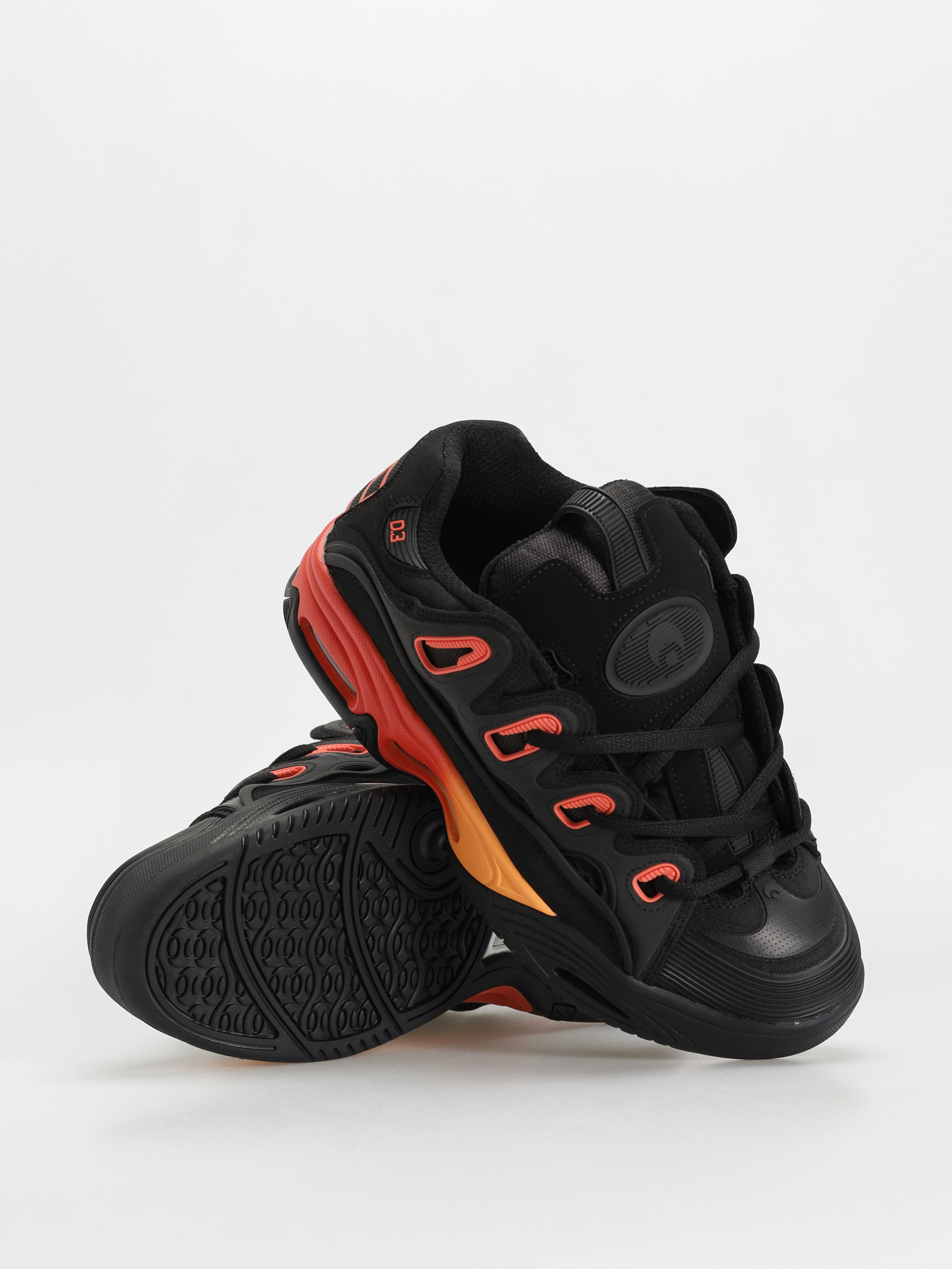 Osiris D3 2001 Schuhe (black/orange/black)