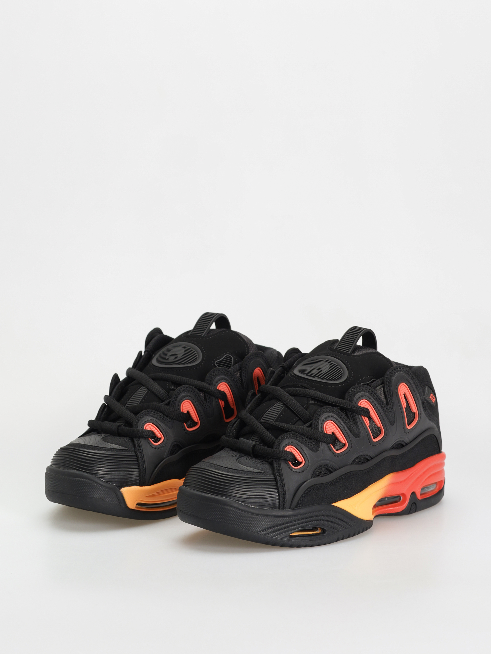 Osiris D3 2001 Shoes (black/orange/black)