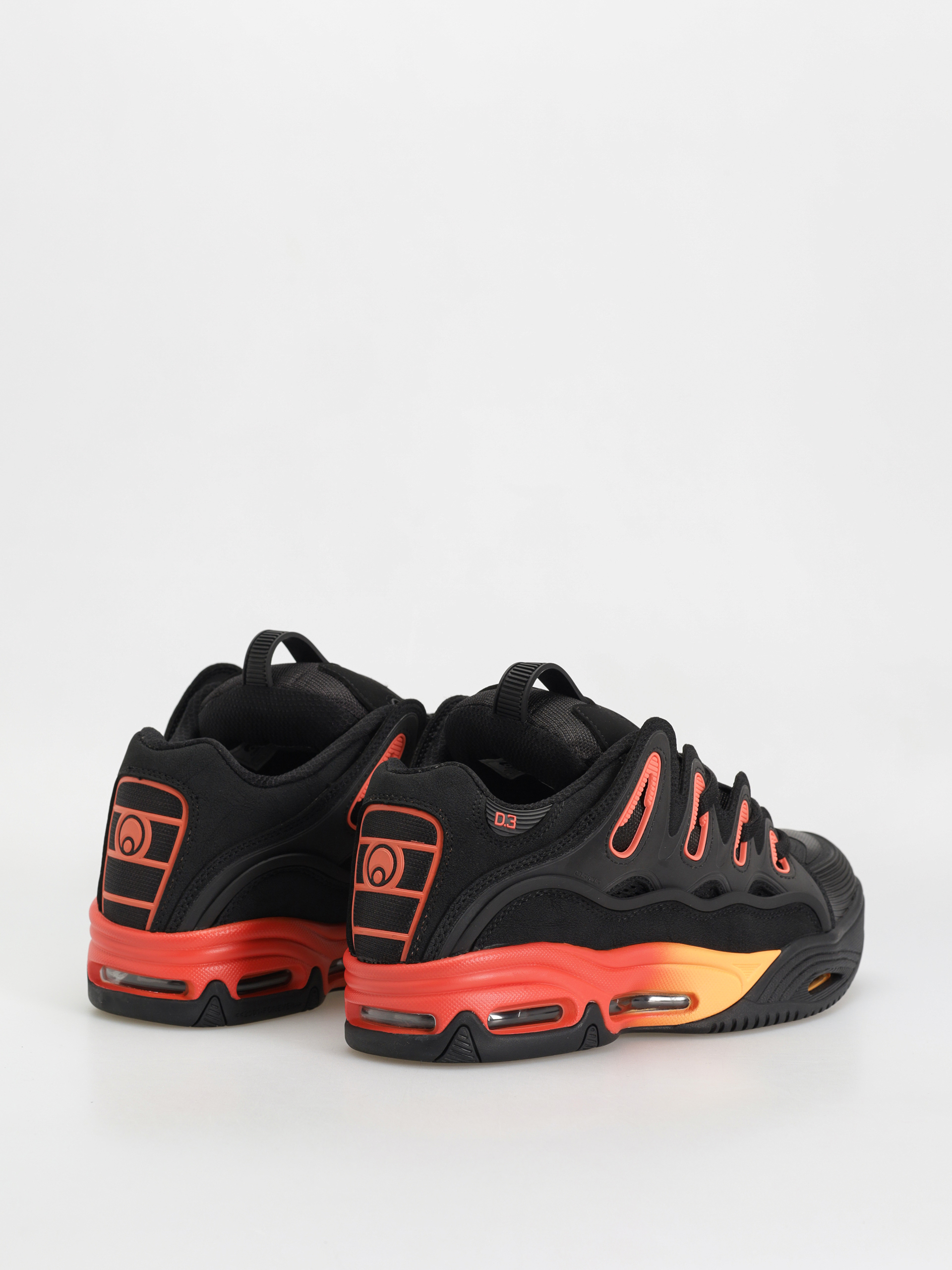 Osiris D3 2001 Shoes (black/orange/black)