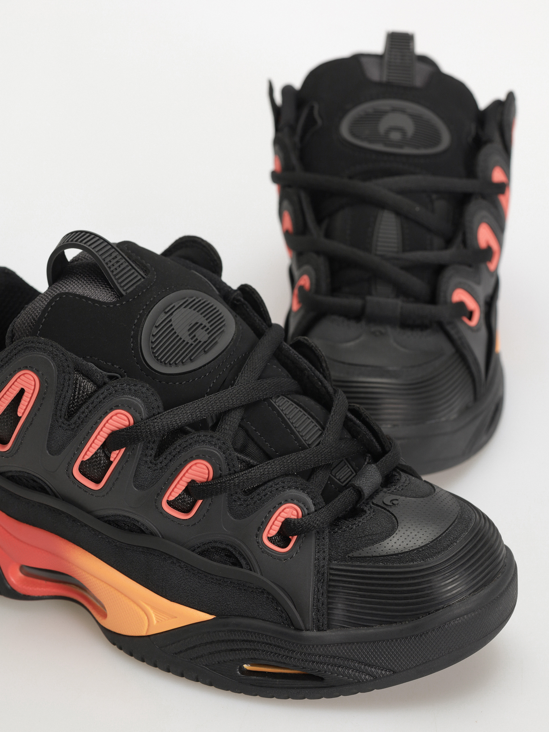 Osiris D3 2001 Schuhe (black/orange/black)