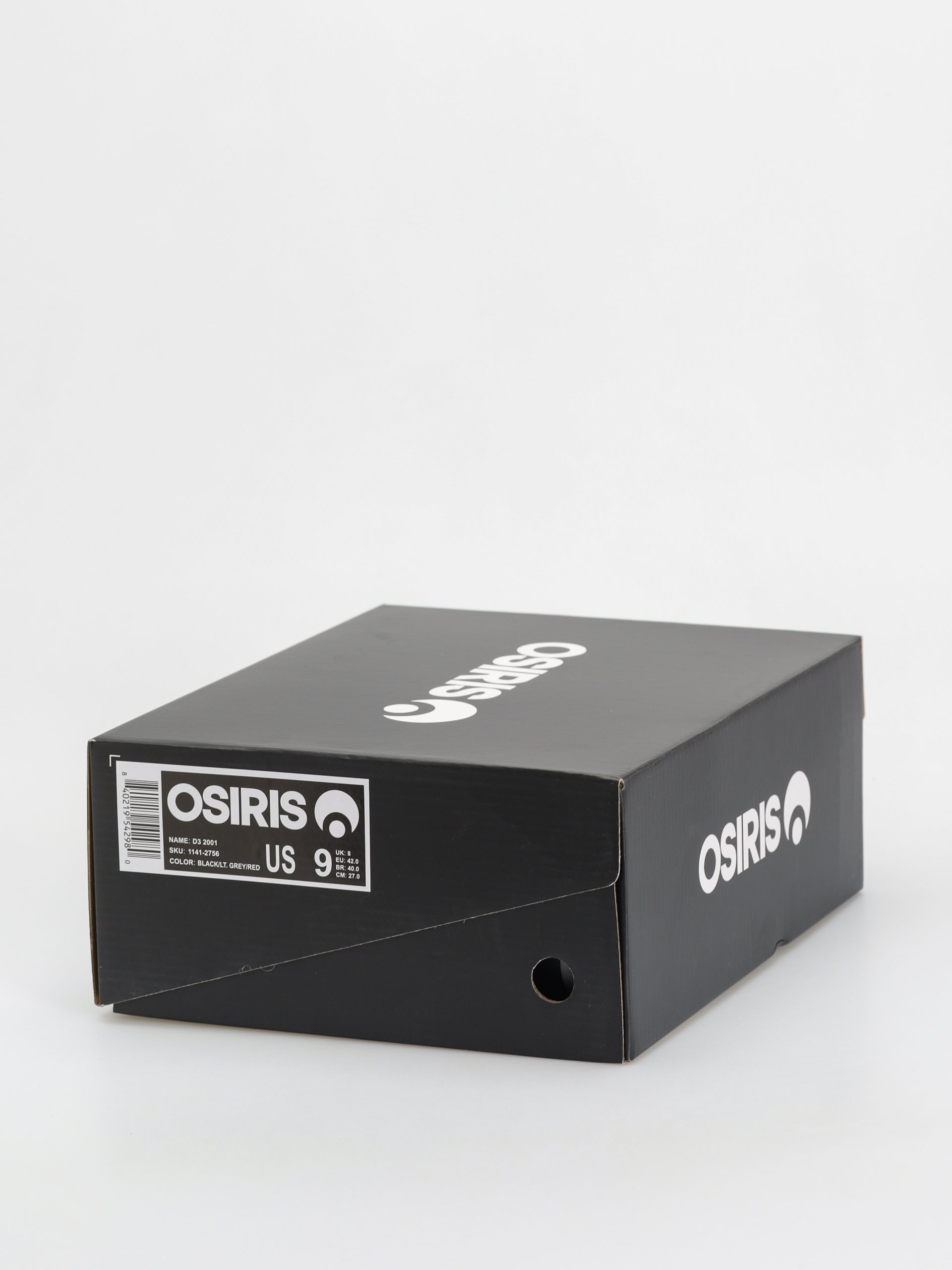 Osiris D3 2001 Shoes (blk/lt.gry/red)