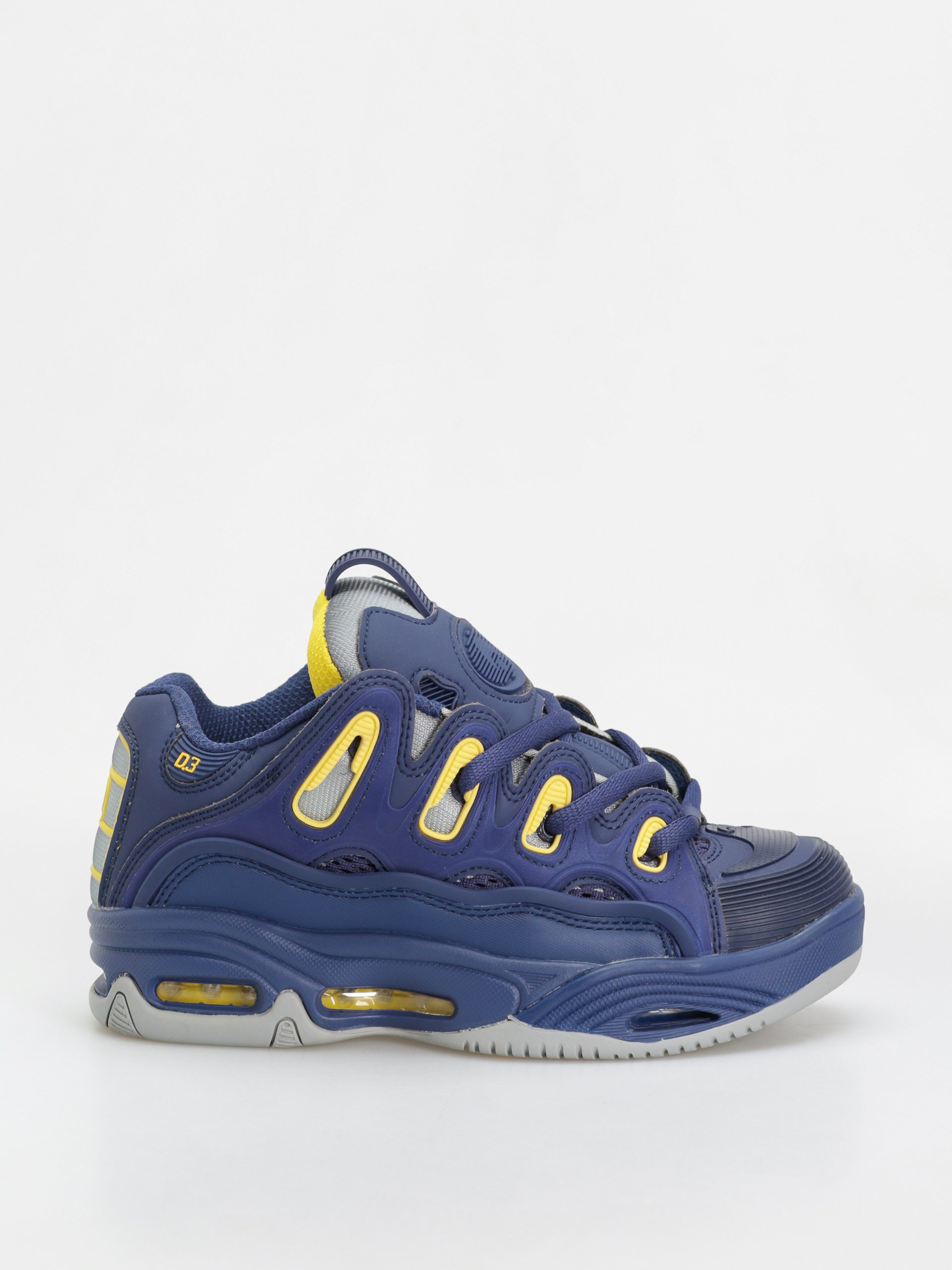 Osiris D3 2001 Schuhe (cadet blue/yellow)