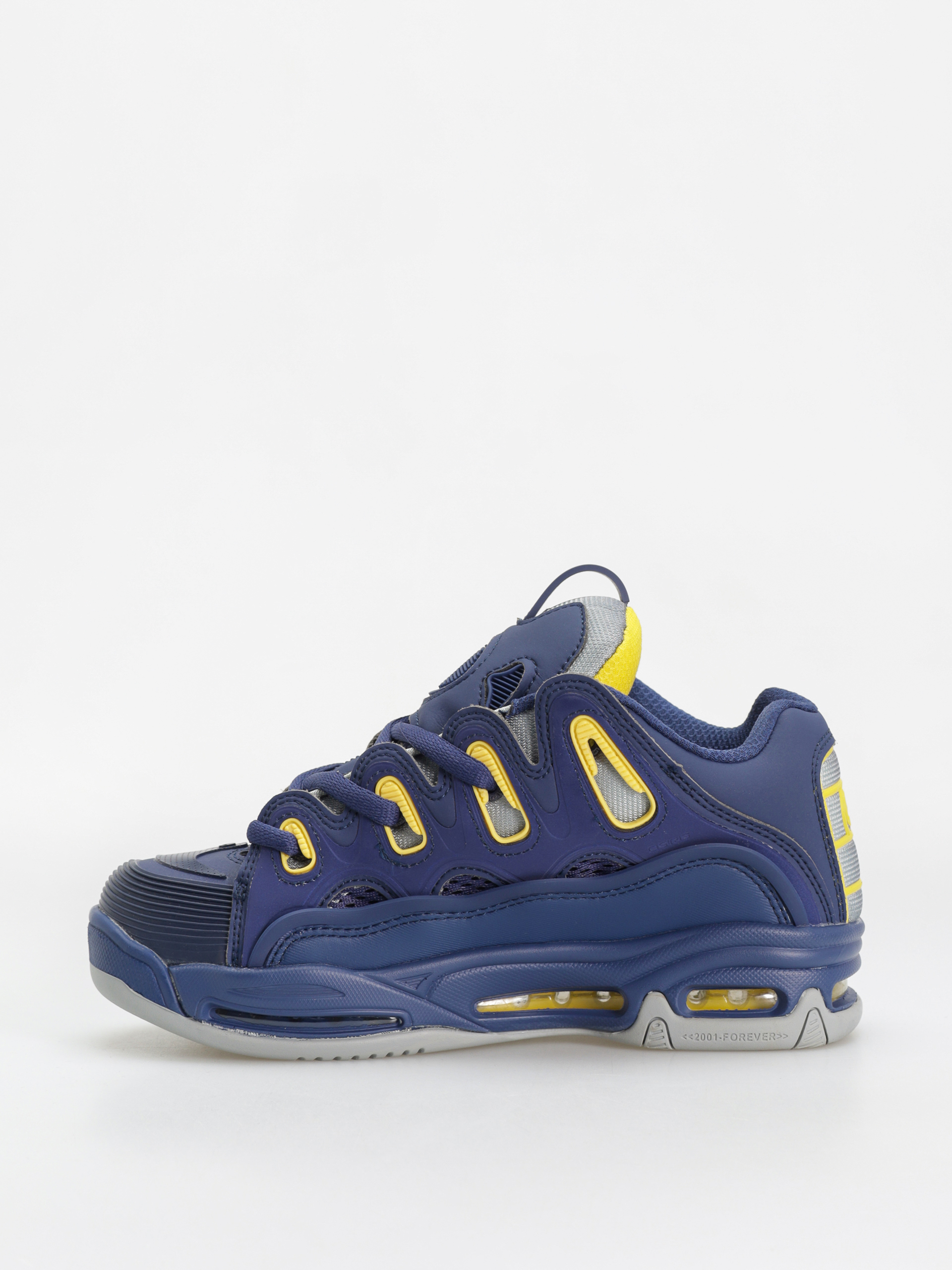 Osiris D3 2001 Shoes (cadet blue/yellow)